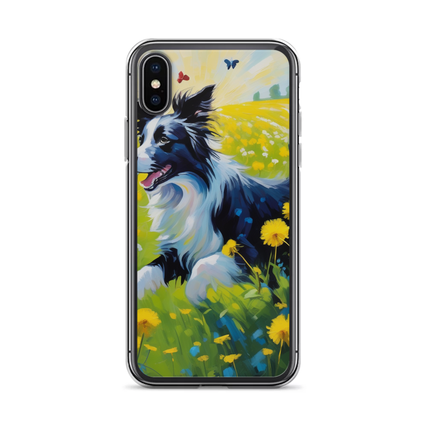 PugMug Custom Border Collie iPhone Case