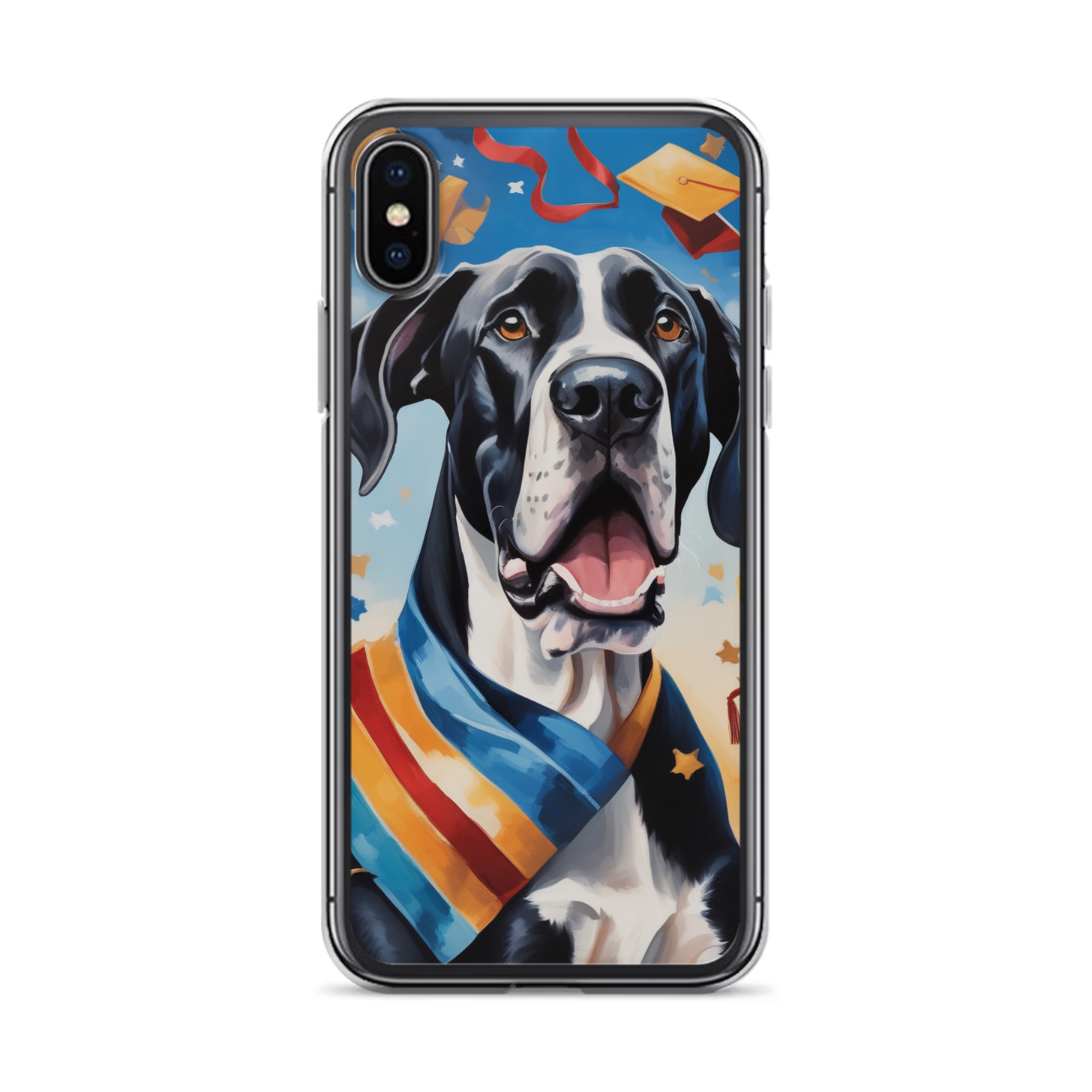 PugMug Custom Great Dane iPhone Case
