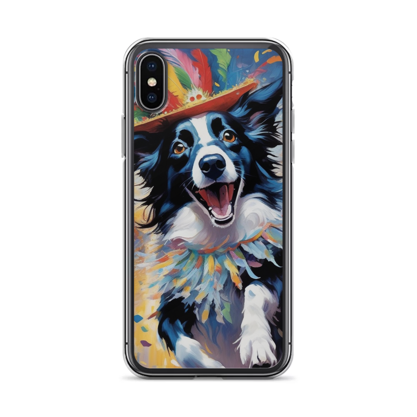 PugMug Custom Border Collie iPhone Case