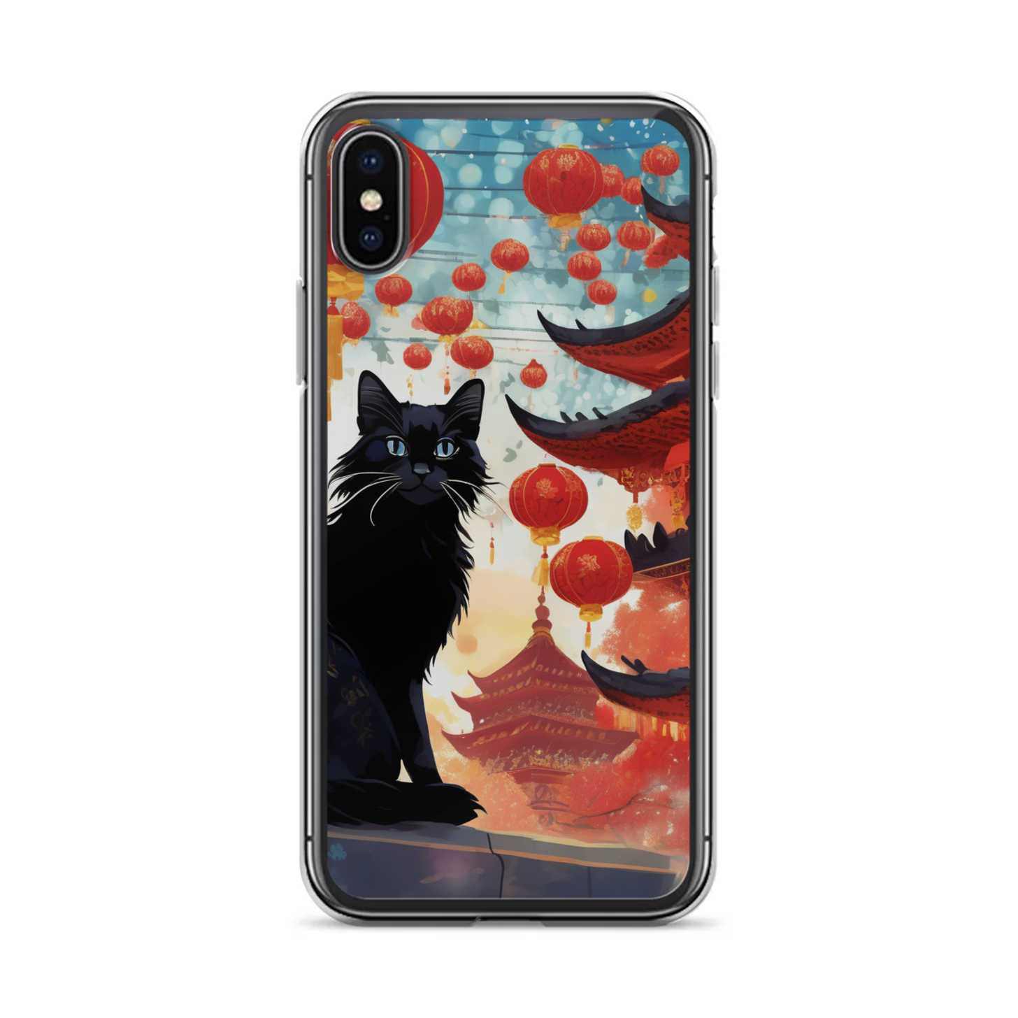 PugMug Custom Black Ragdoll Cat iPhone Case