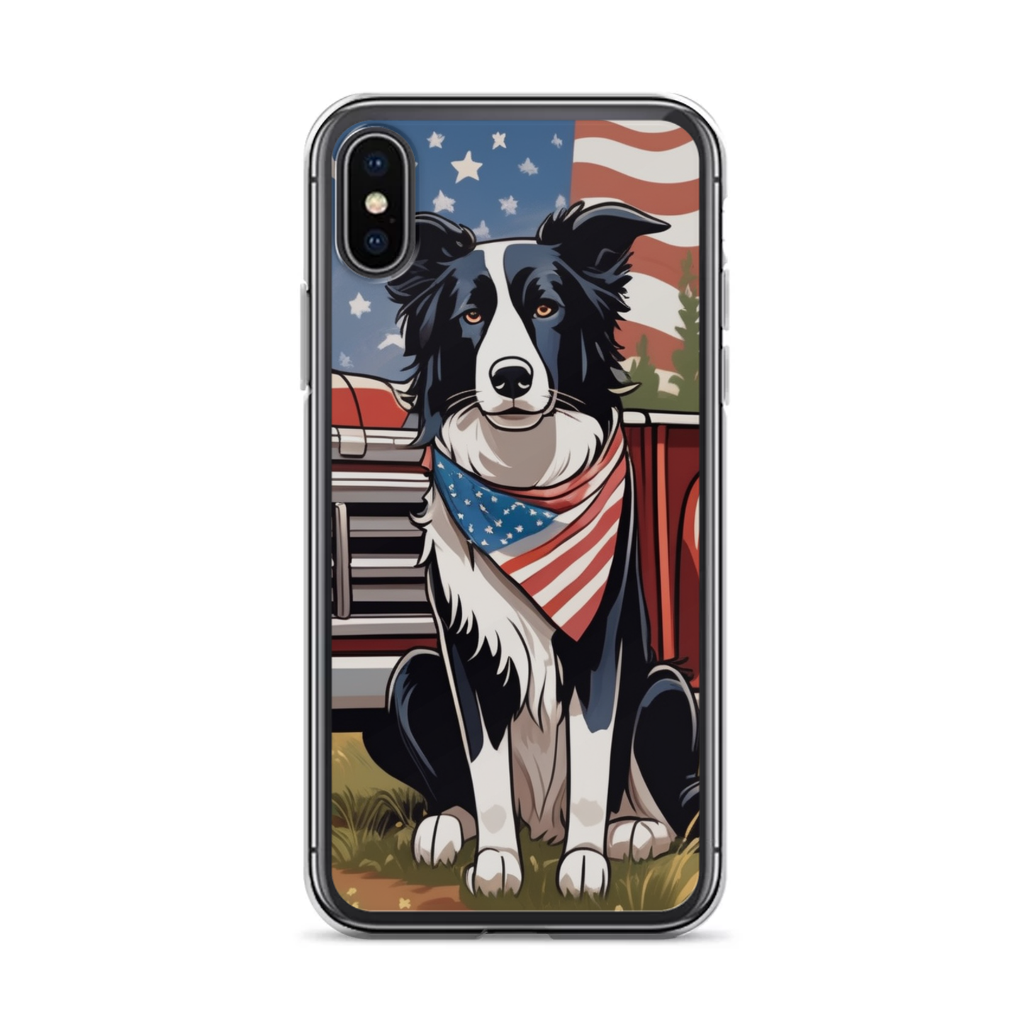 PugMug Custom Border Collie iPhone Case