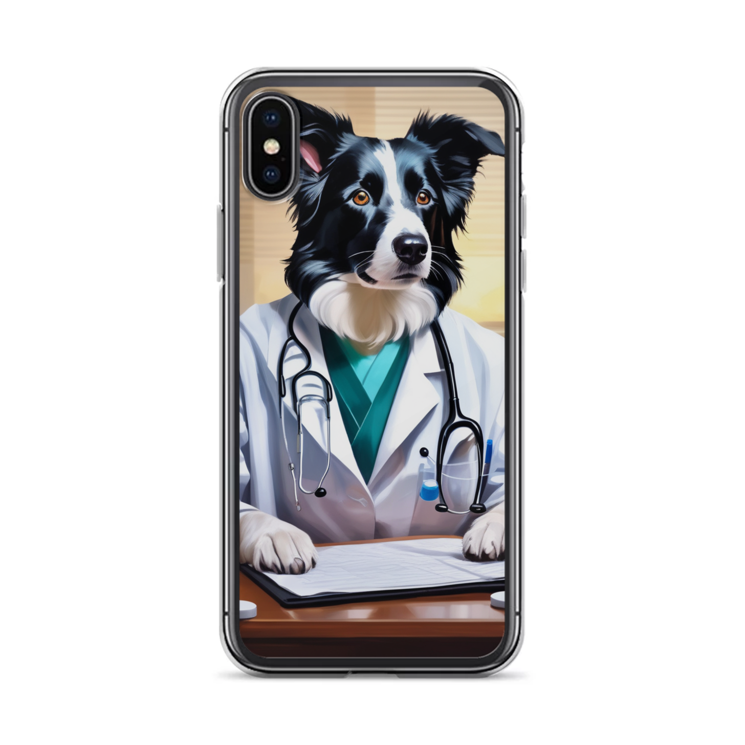 PugMug Custom Border Collie iPhone Case