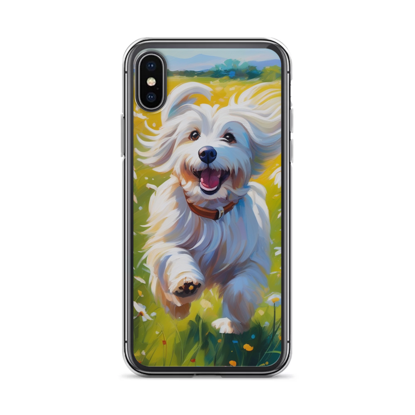PugMug Custom White Havanese Dog iPhone Case