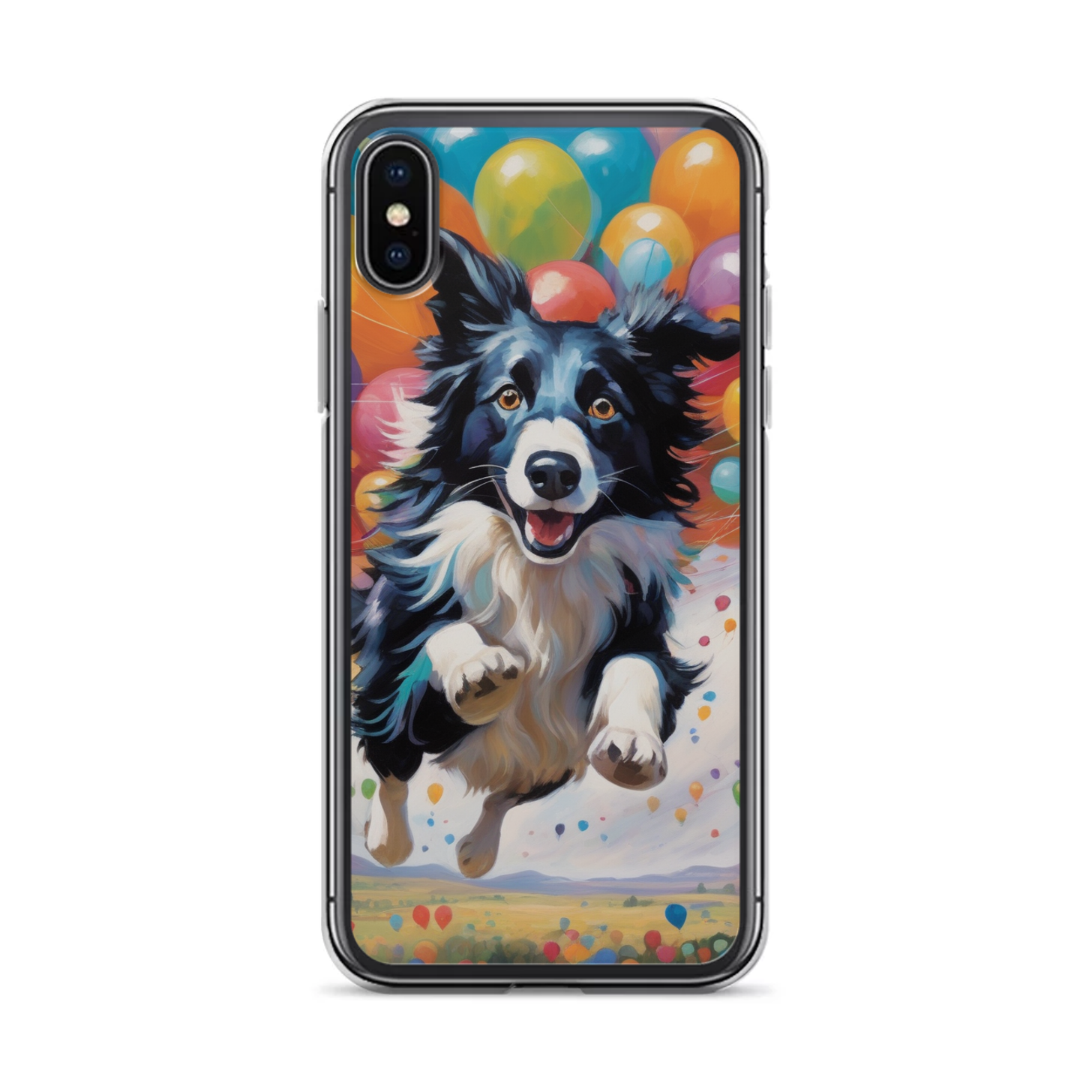 PugMug Custom Border Collie iPhone Case