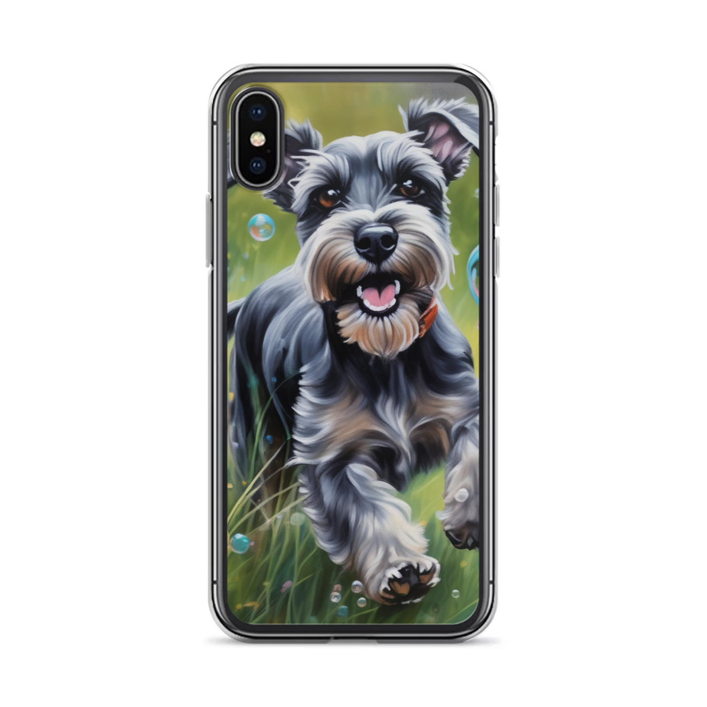 PugMug Custom Miniature Schnauzer iPhone Case