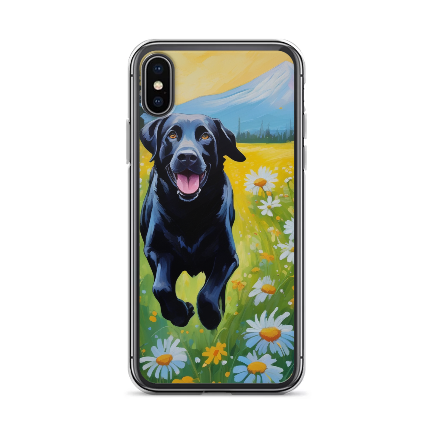 PugMug Custom Black Labrador Retriever iPhone Case