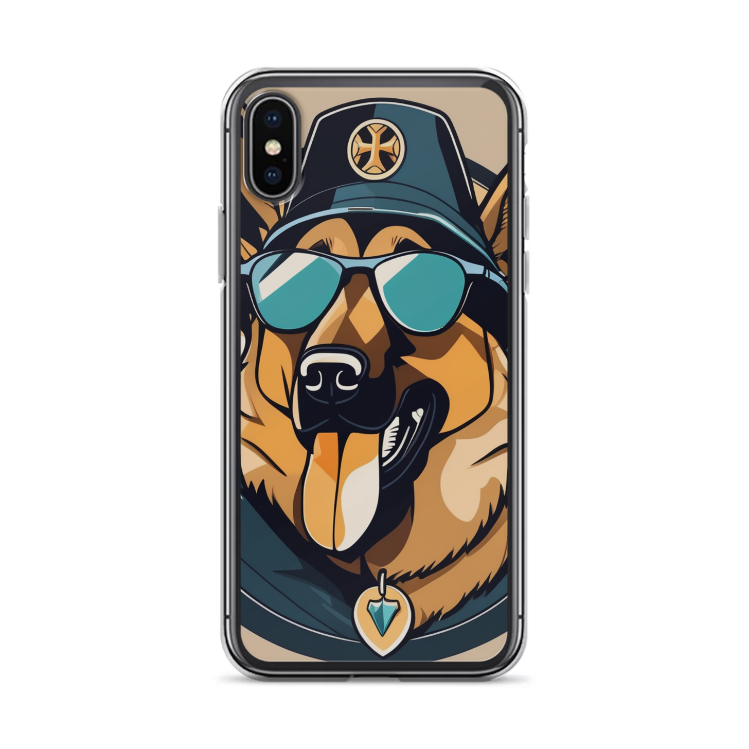 PugMug Custom German Shepherd Dog iPhone Case