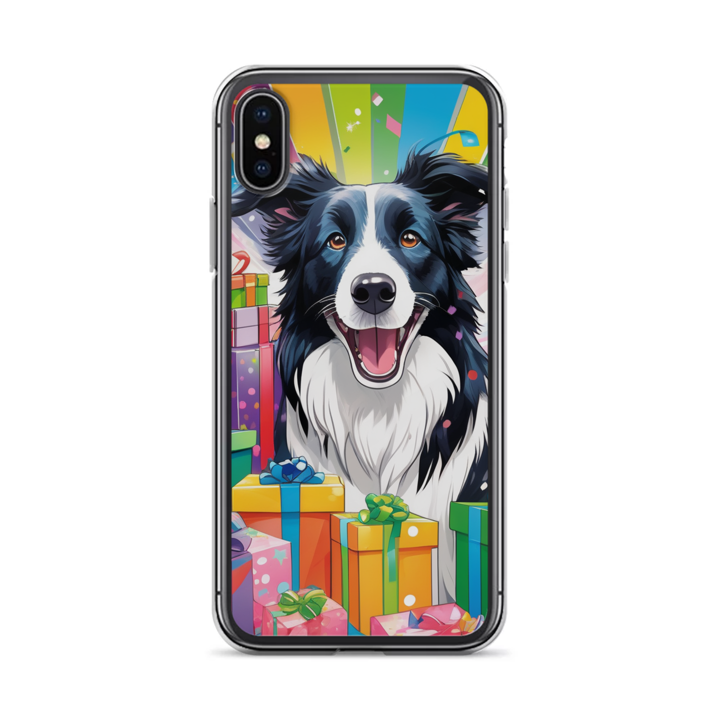 PugMug Custom Border Collie iPhone Case