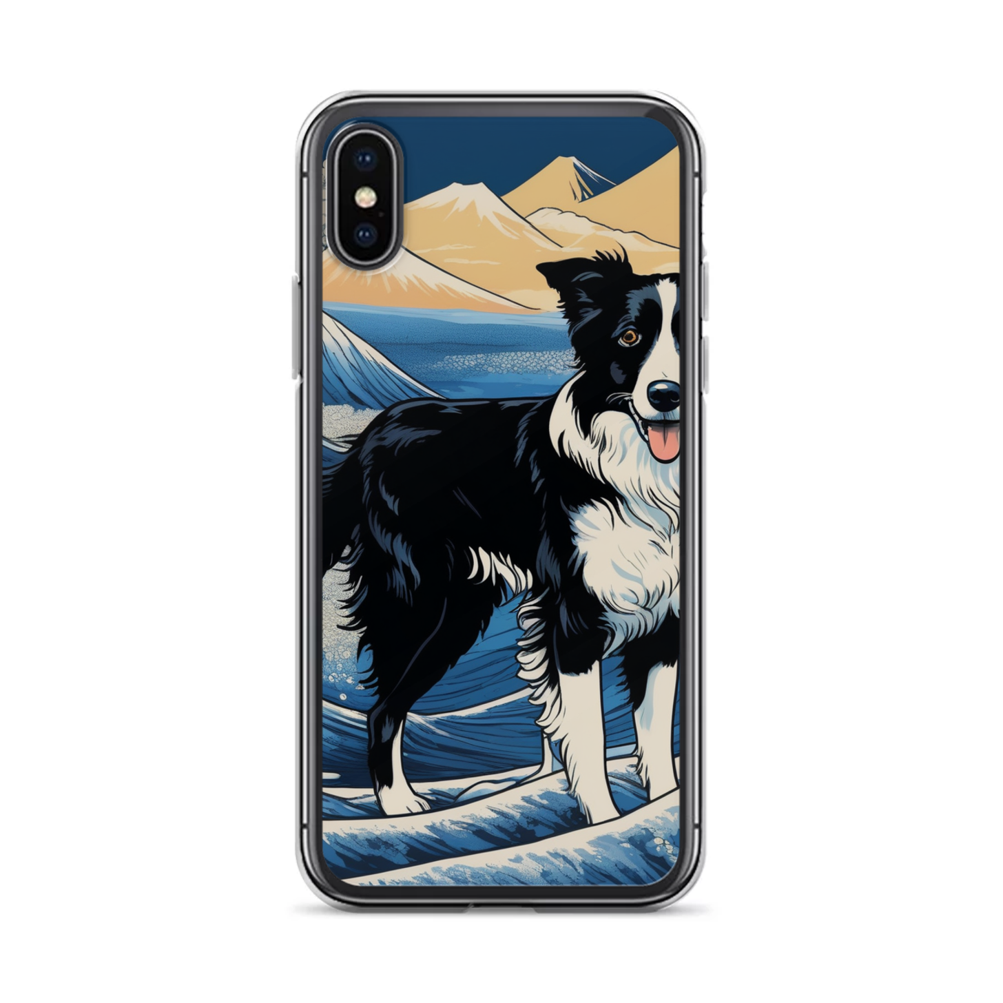 PugMug Custom Border Collie iPhone Case