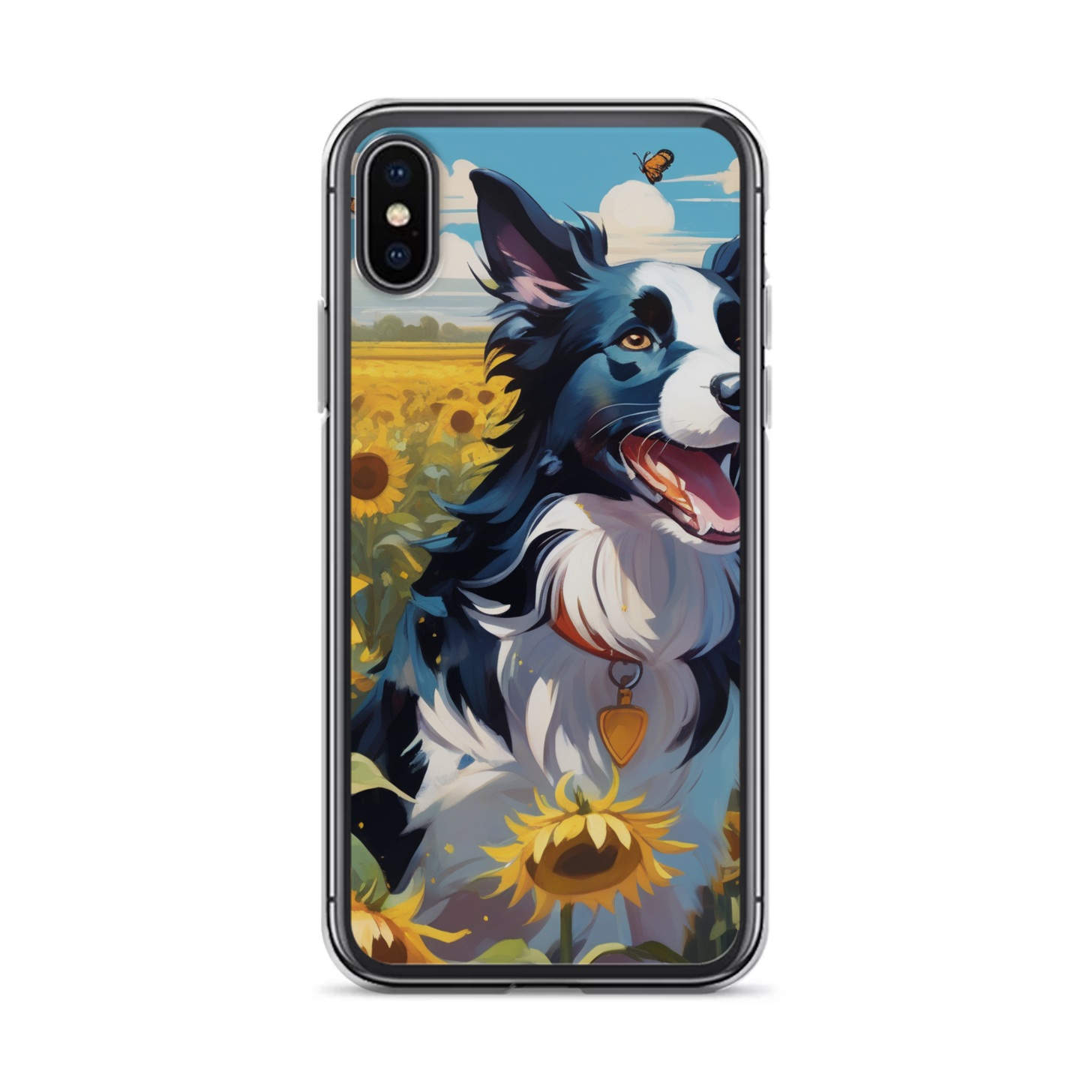 PugMug Custom Border Collie iPhone Case