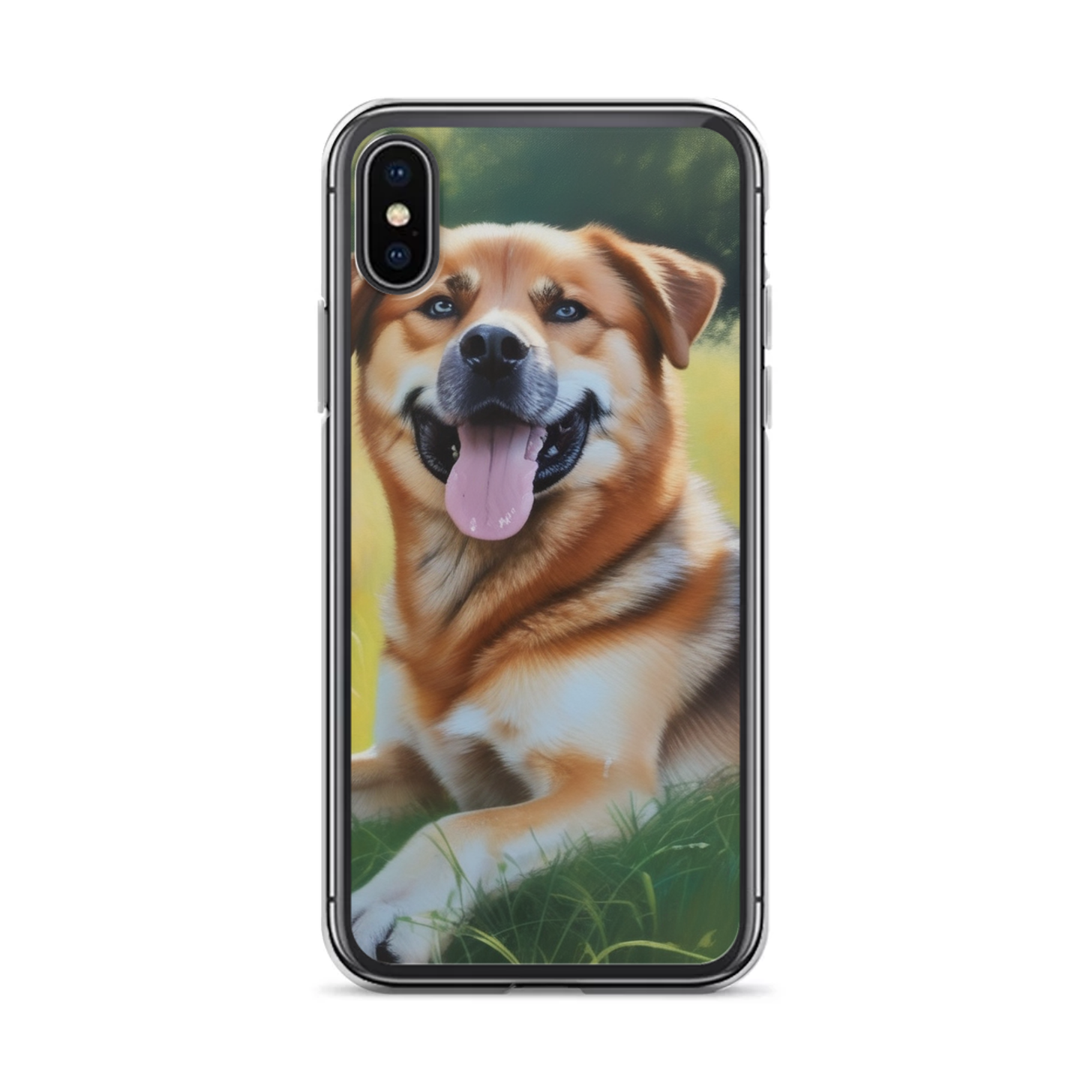 PugMug Custom Blue iPhone Case