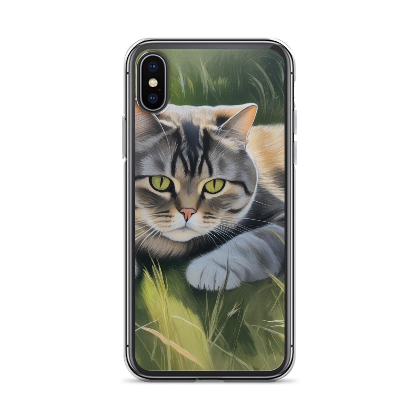 PugMug Custom Tabby Scottish Fold Cat iPhone Case