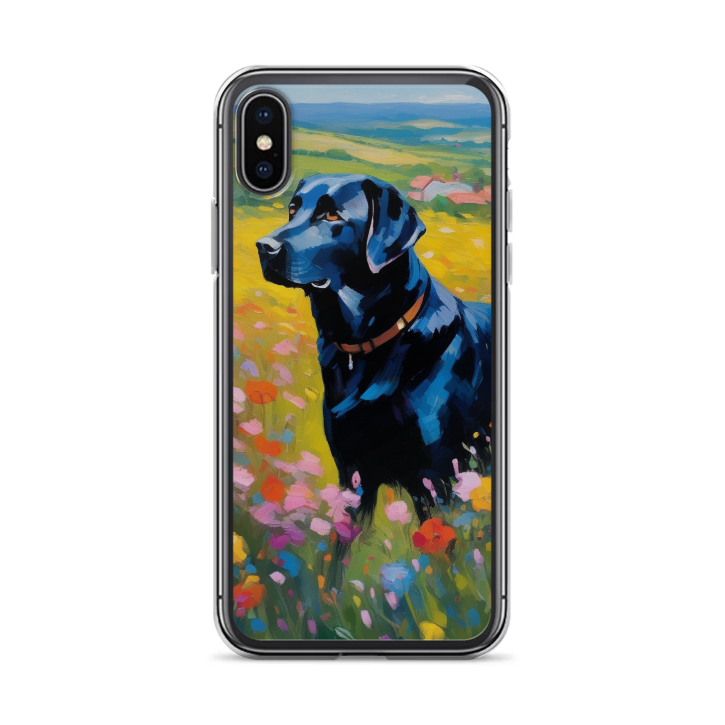 PugMug Custom Black Labrador Retriever iPhone Case