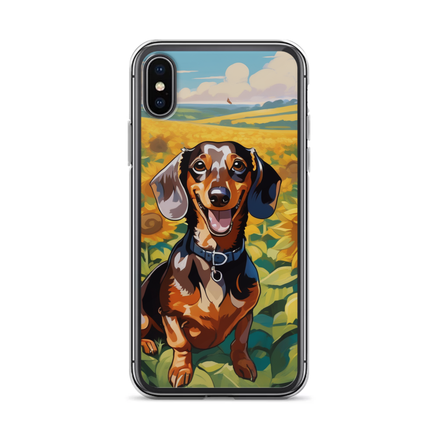 PugMug Custom Tan Dachshund iPhone Case