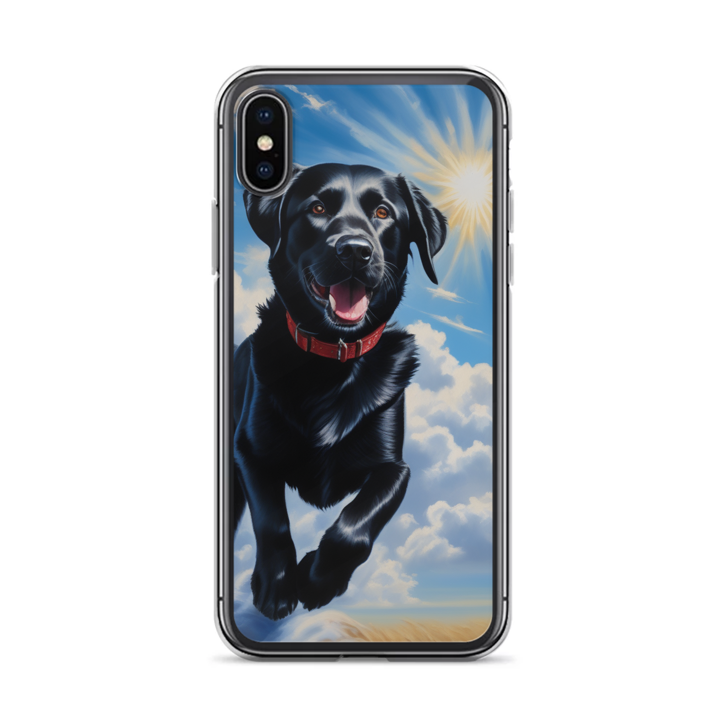 PugMug Custom Black Labrador Retriever iPhone Case