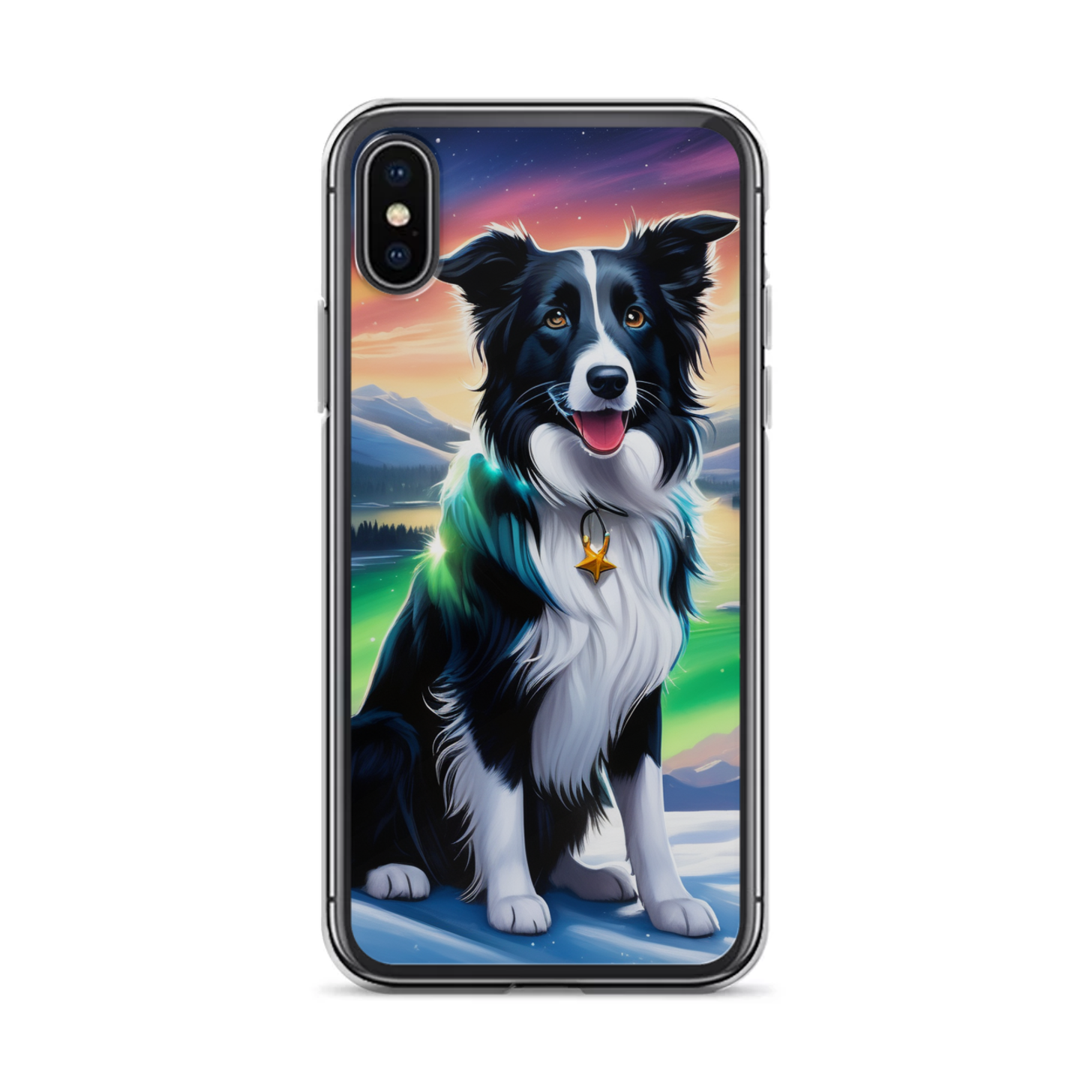 PugMug Custom Border Collie iPhone Case