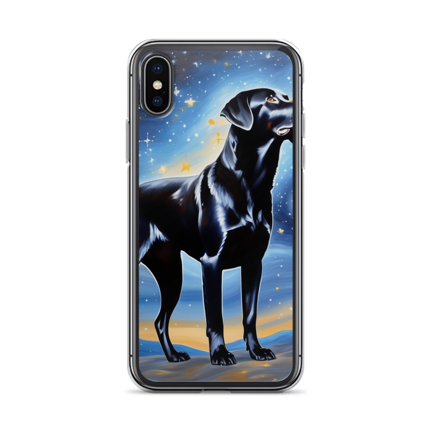 PugMug Custom Black Labrador Retriever iPhone Case