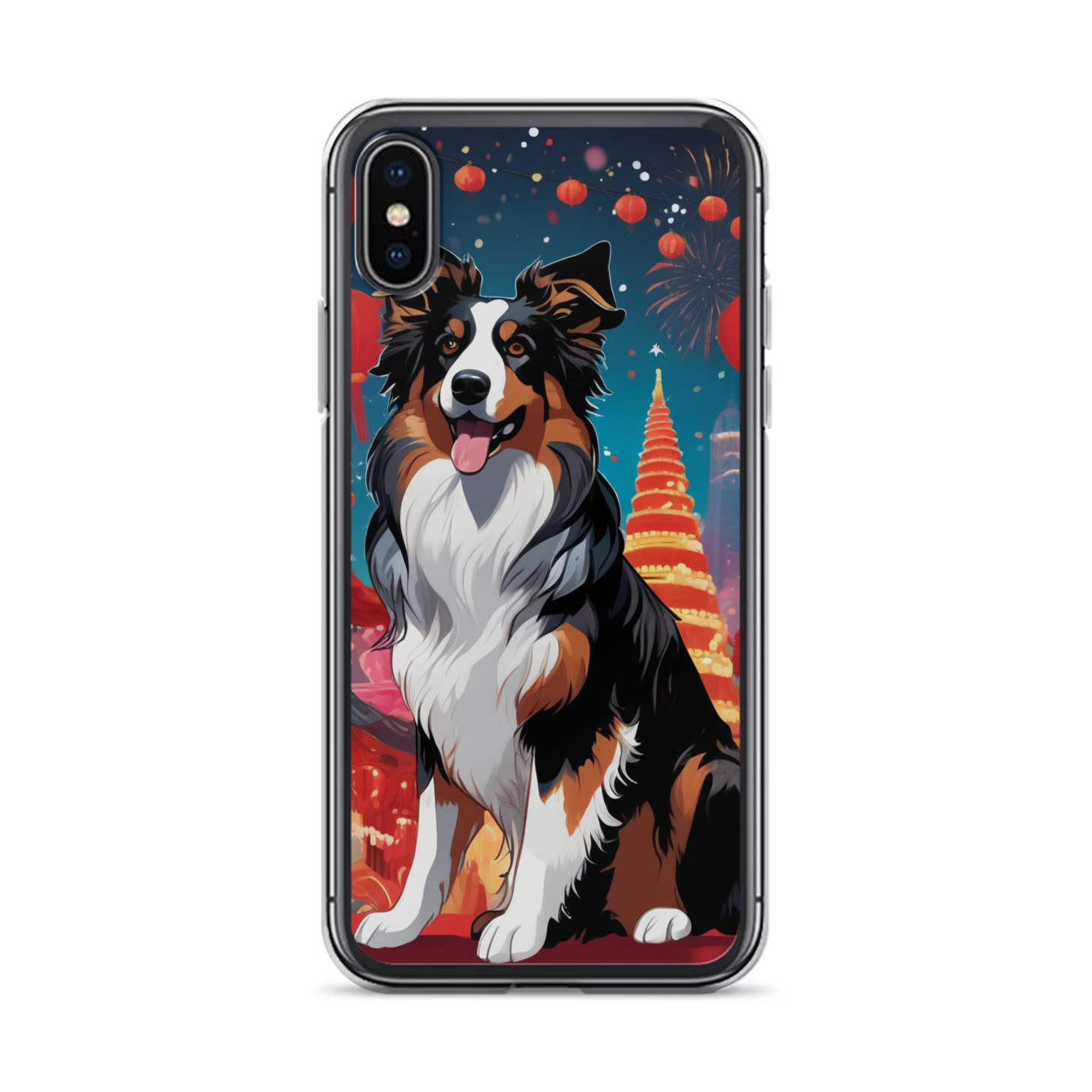 PugMug Custom Miniature American Shepherd iPhone Case