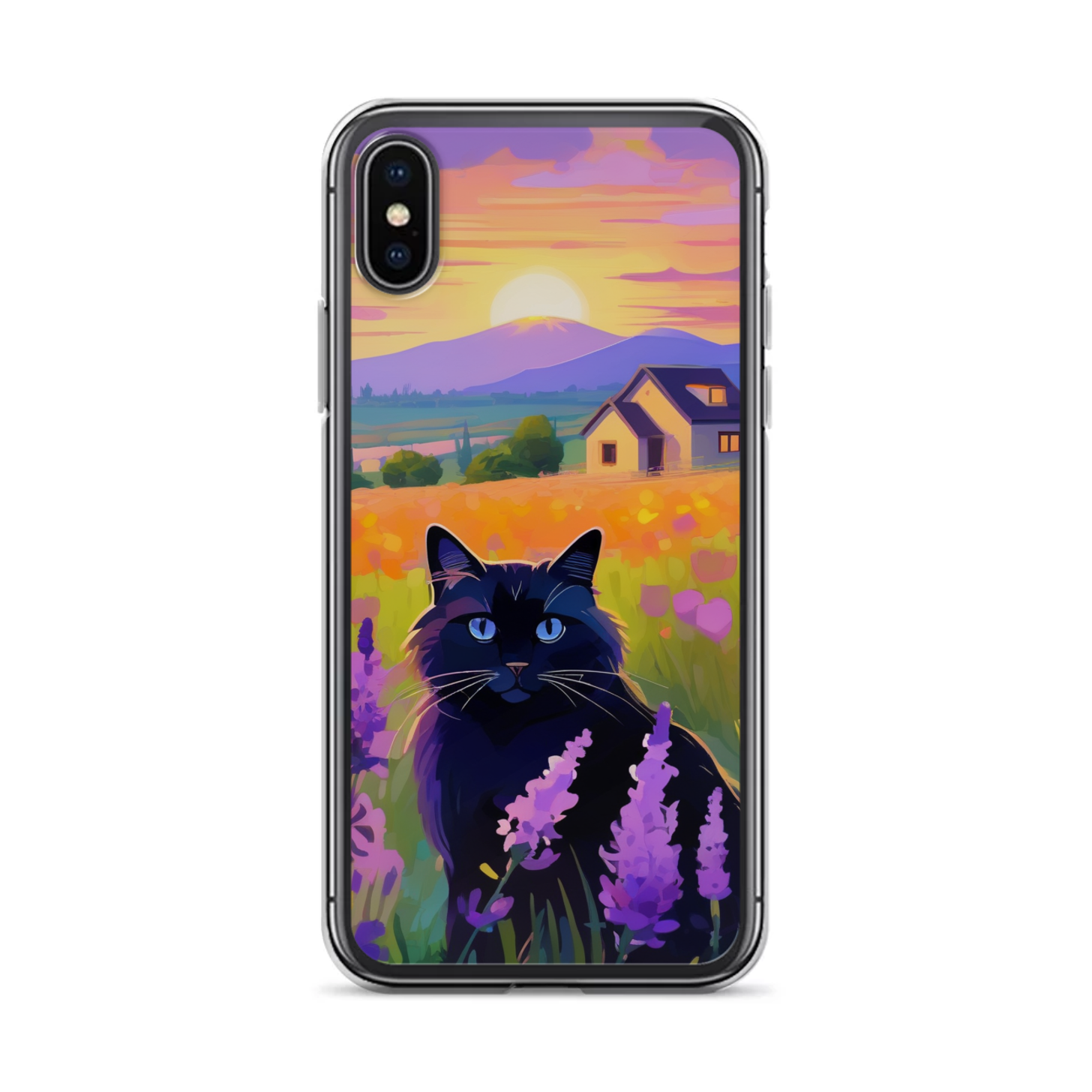 PugMug Custom Black Ragdoll Cat iPhone Case