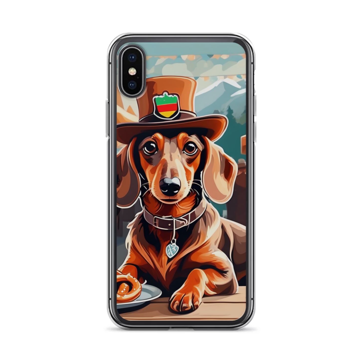 PugMug Custom Tan Dachshund iPhone Case