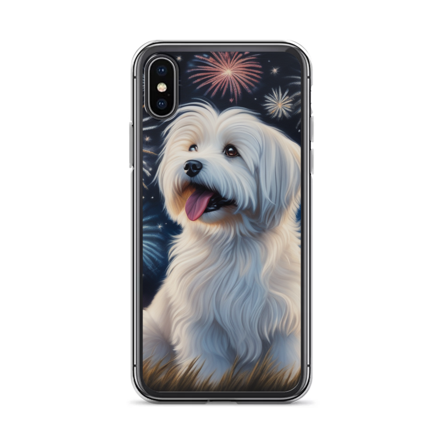 PugMug Custom White Havanese Dog iPhone Case