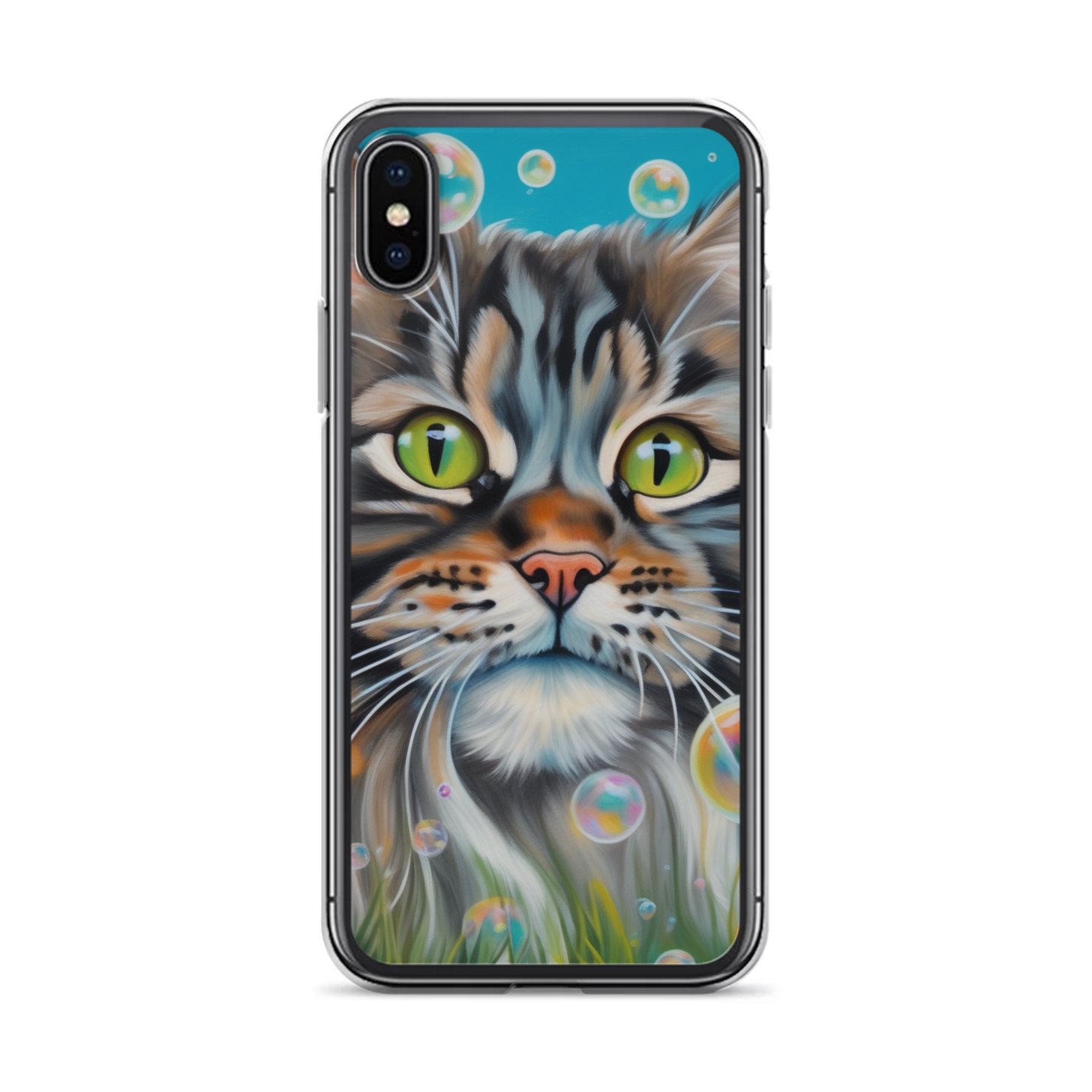 PugMug Custom Tabby Maine Coon Cat iPhone Case