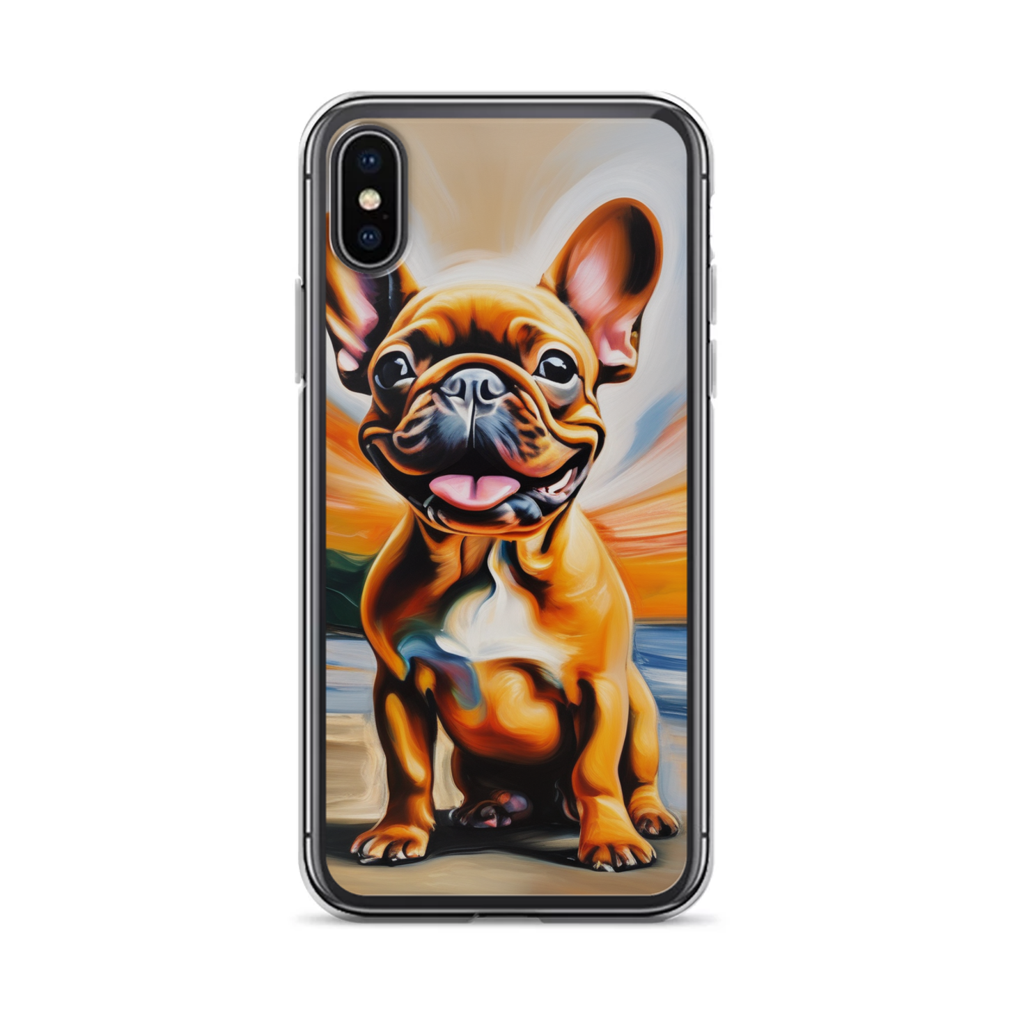 PugMug Custom Tan French Bulldog iPhone Case