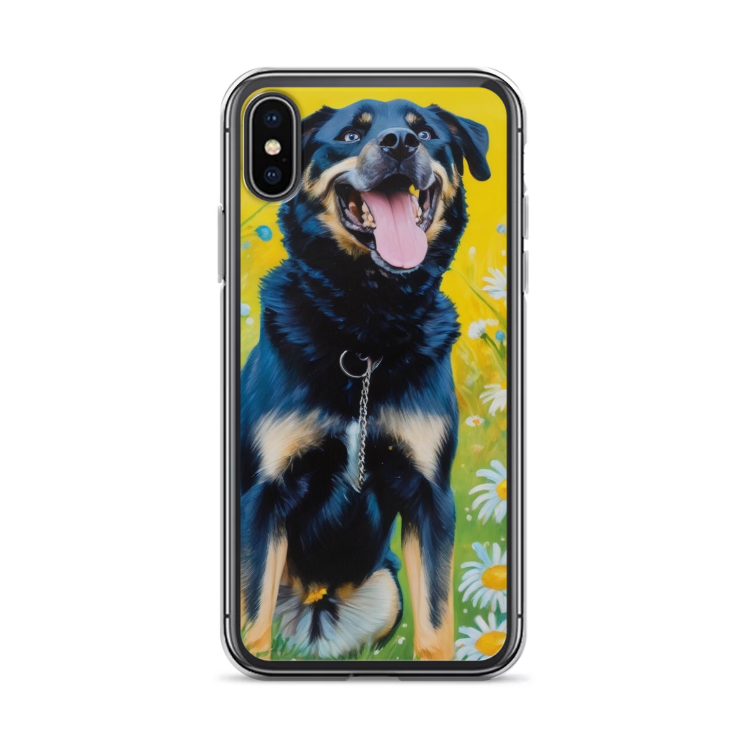 PugMug Custom Blue iPhone Case