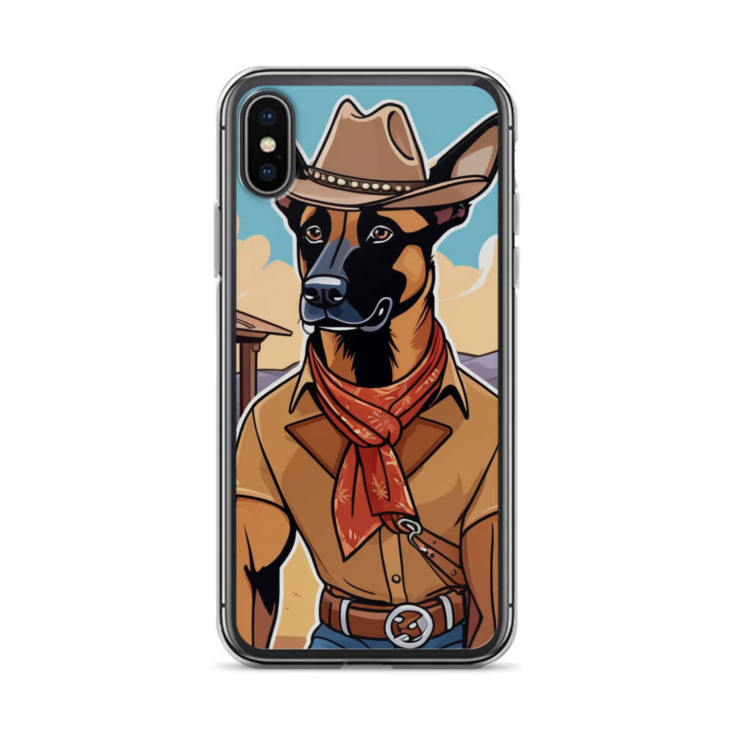 PugMug Custom Belgian Malinois iPhone Case
