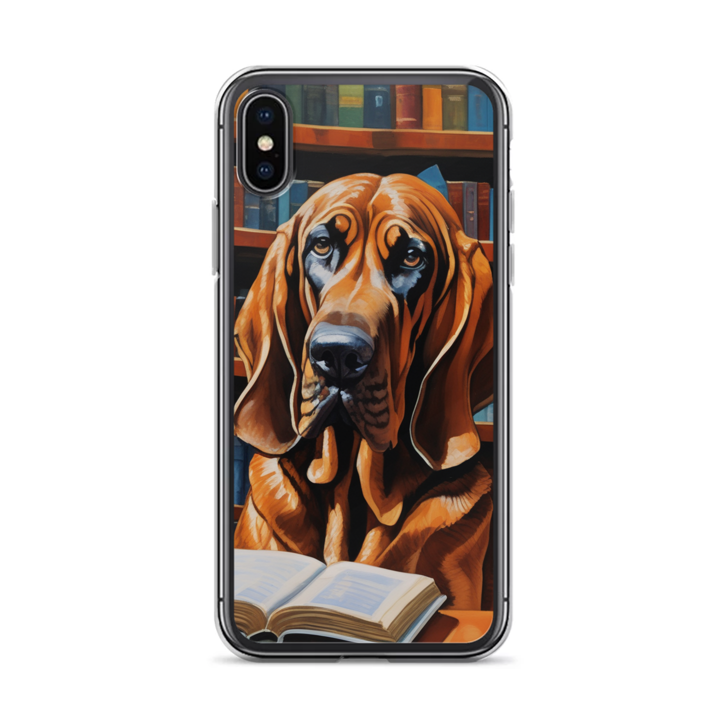PugMug Custom Bloodhound iPhone Case
