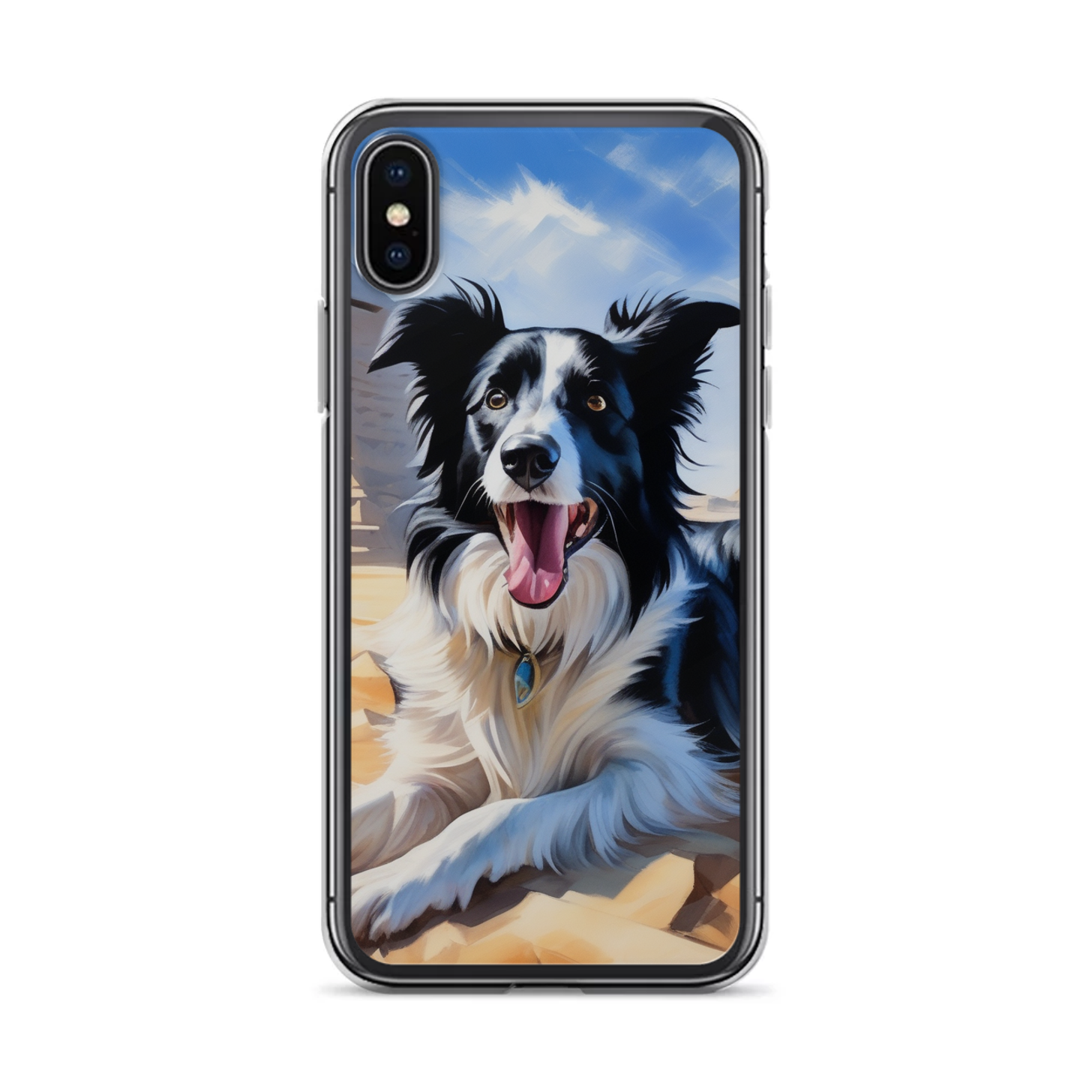 PugMug Custom Border Collie iPhone Case
