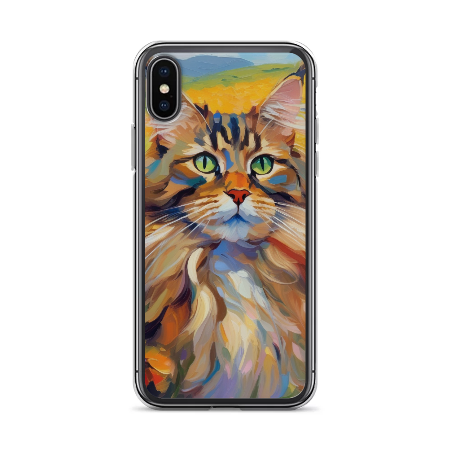 PugMug Custom Tabby Maine Coon Cat iPhone Case