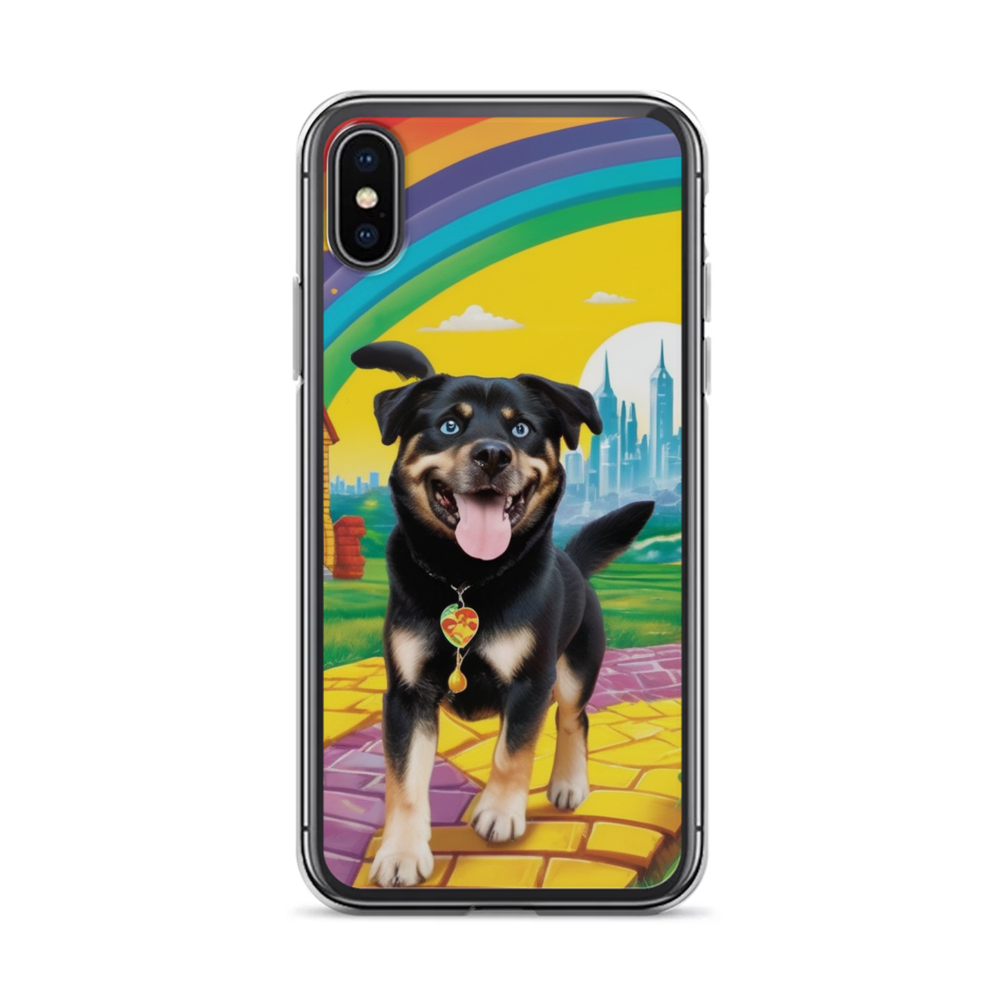 PugMug Custom Blue iPhone Case