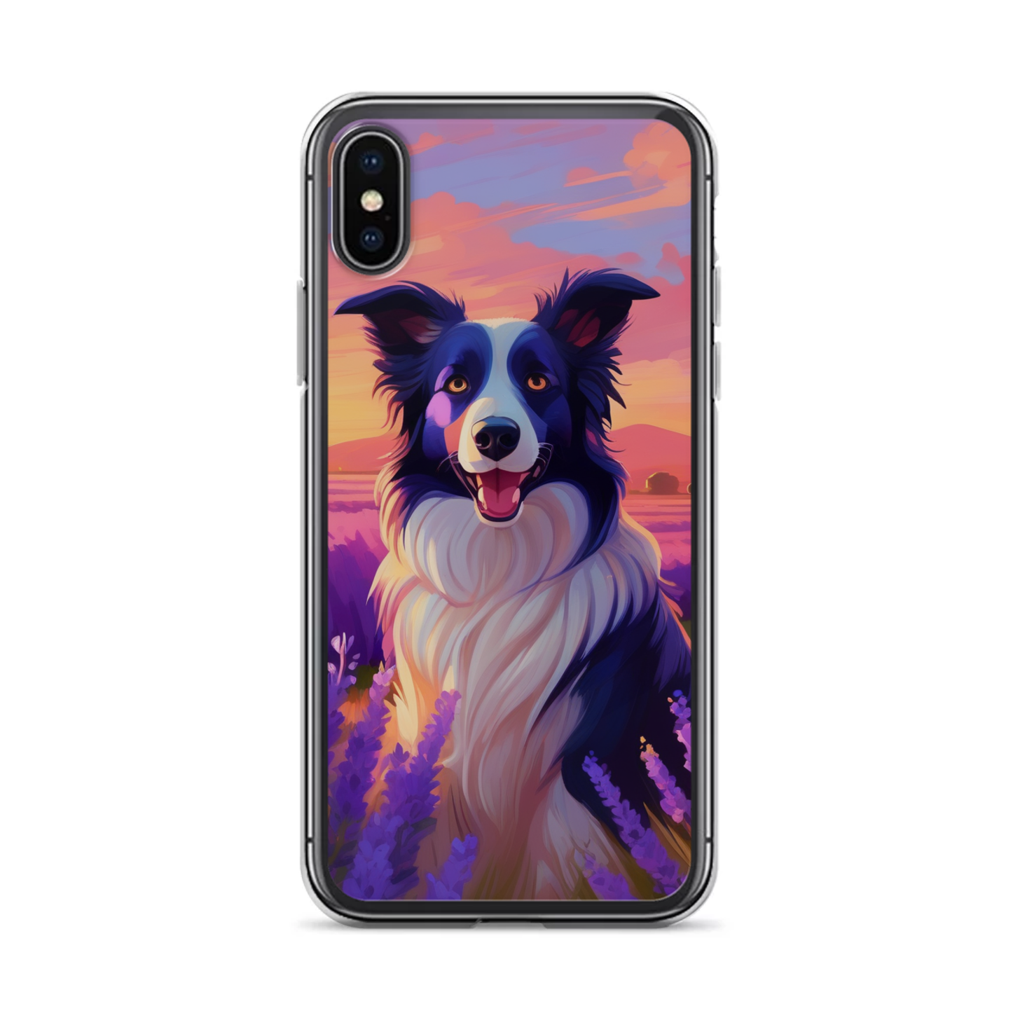 PugMug Custom Border Collie iPhone Case