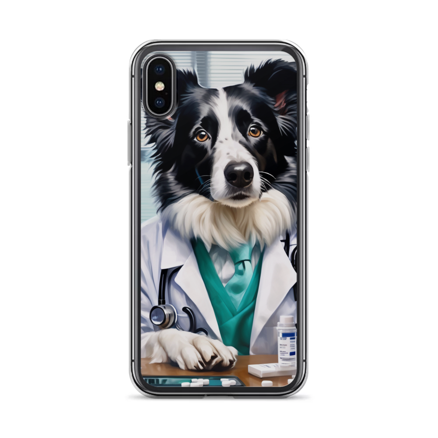 PugMug Custom Border Collie iPhone Case