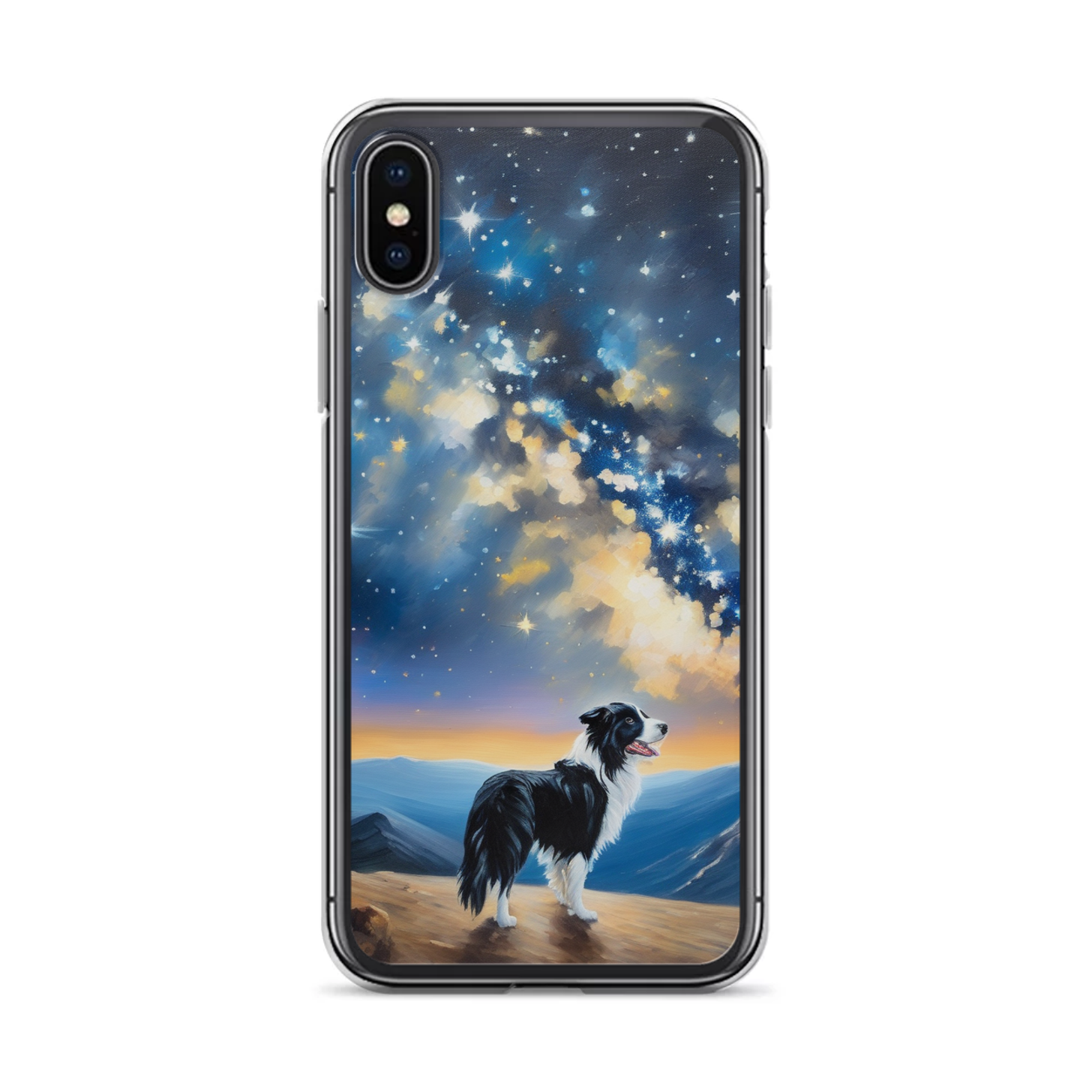 PugMug Custom Border Collie iPhone Case