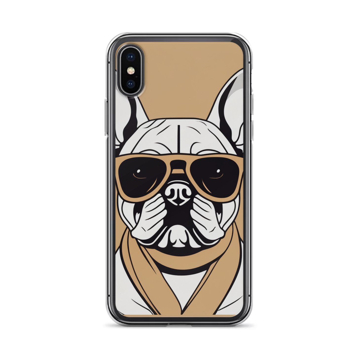 PugMug Custom Tan French Bulldog iPhone Case