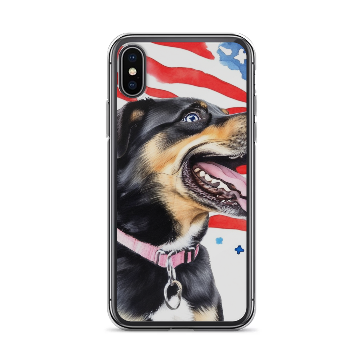 PugMug Custom Blue iPhone Case