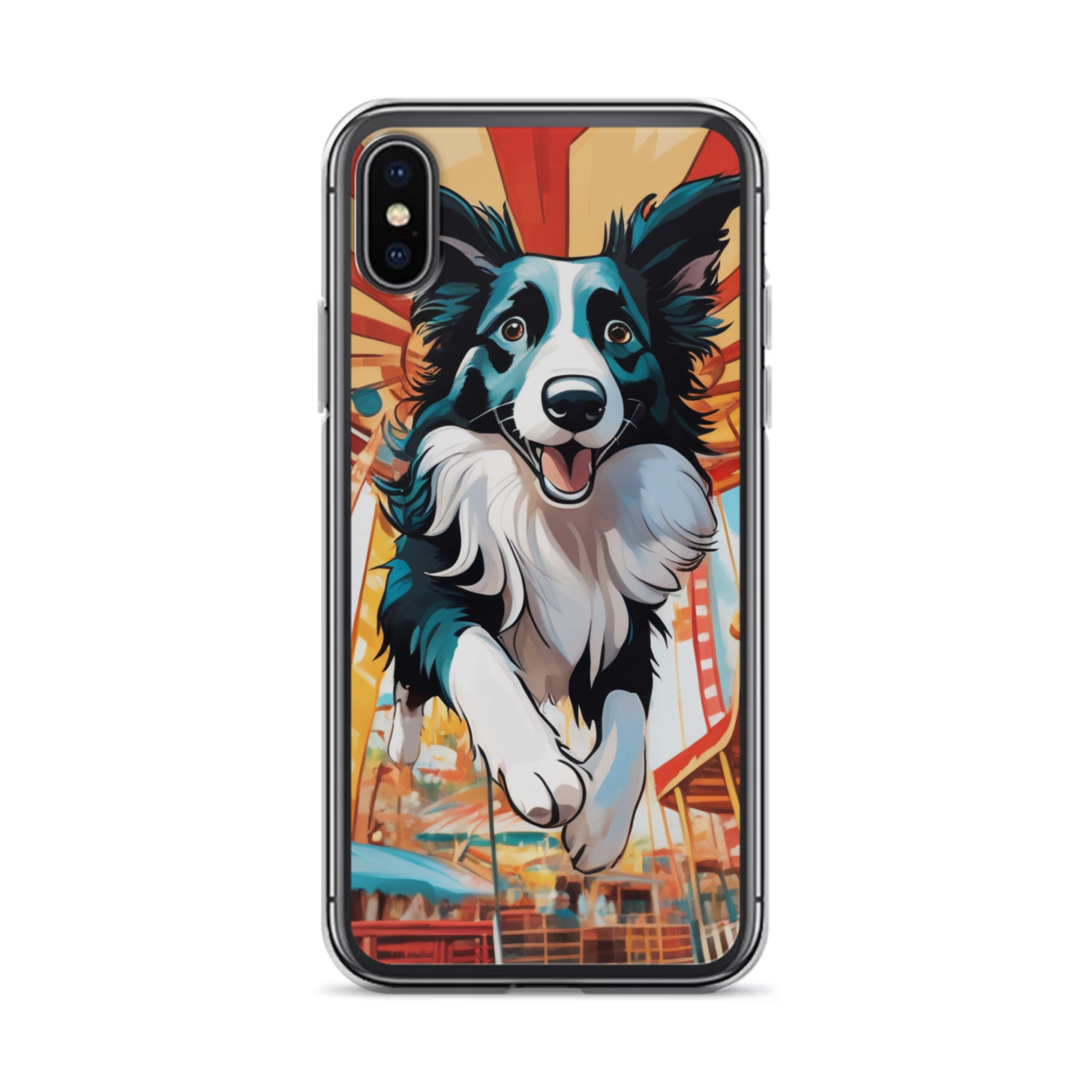 PugMug Custom Border Collie iPhone Case
