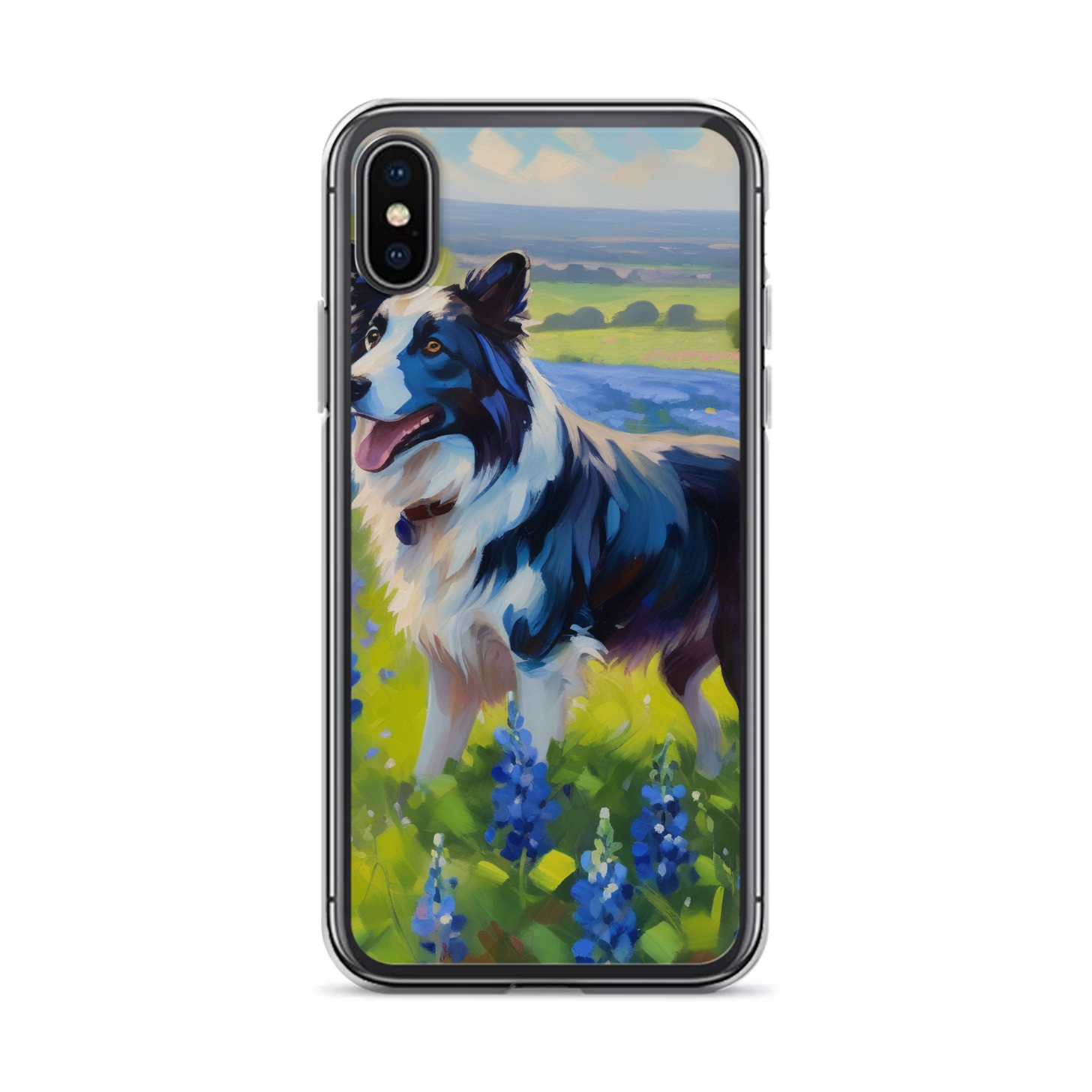 PugMug Custom Border Collie iPhone Case