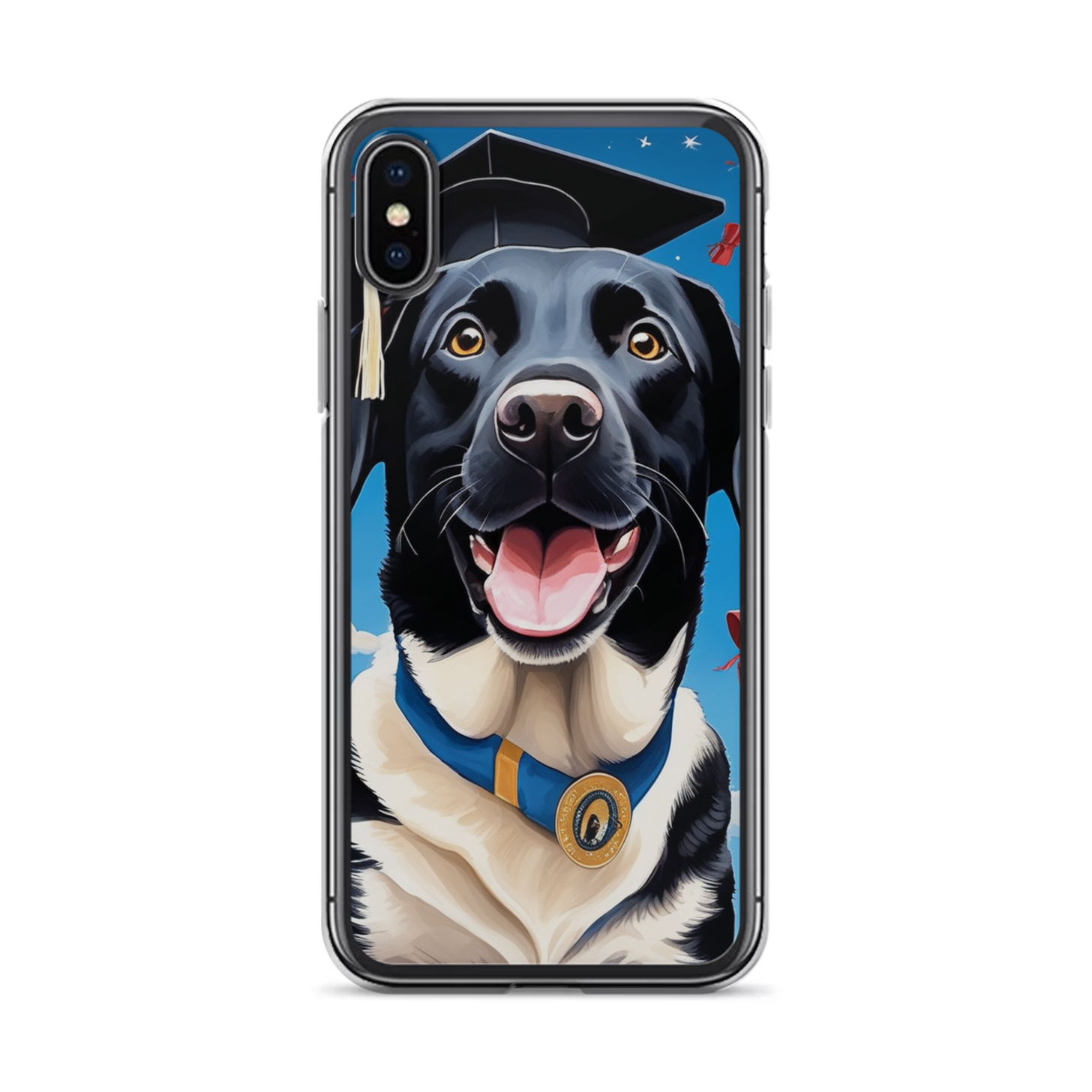 PugMug Custom Black Labrador Retriever iPhone Case