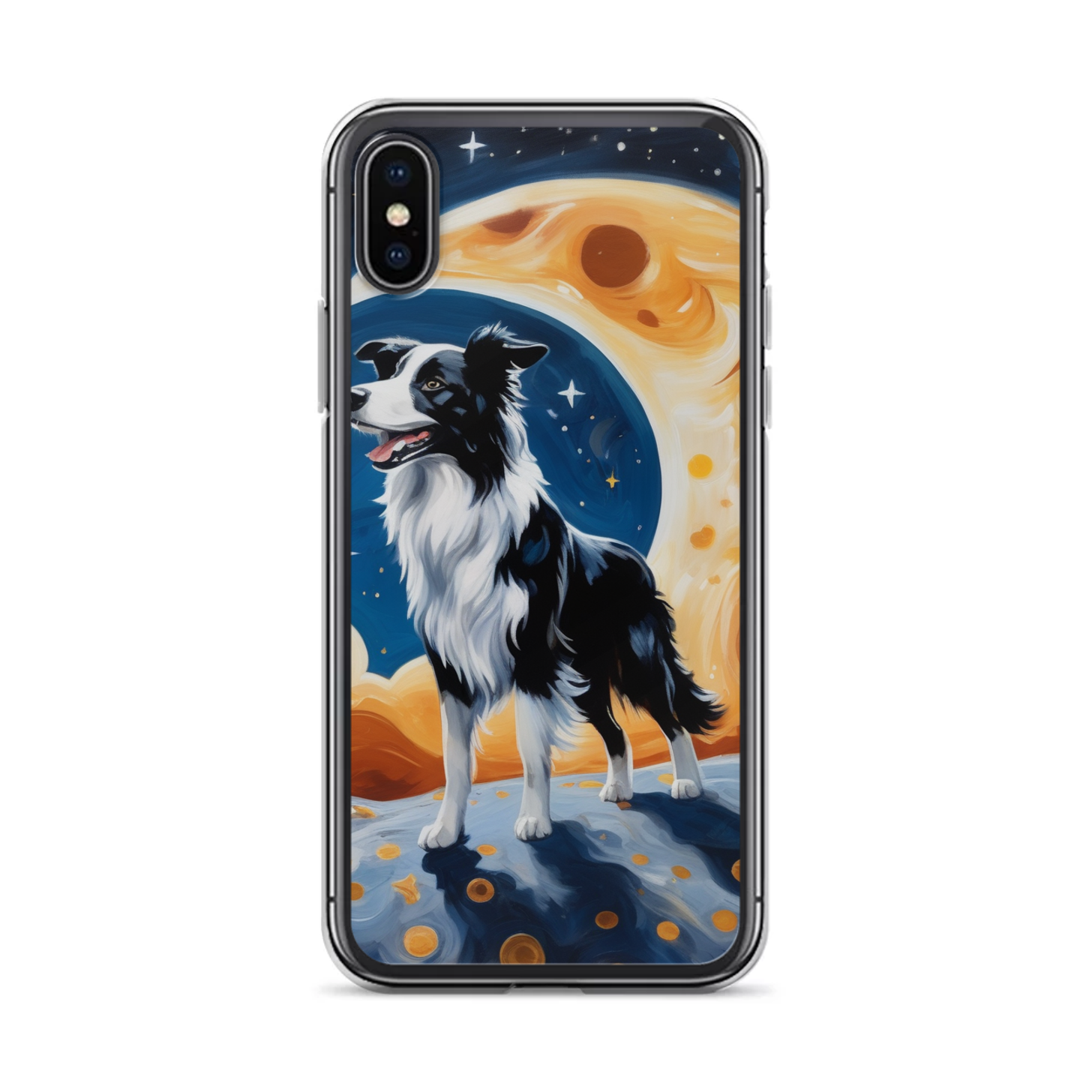 PugMug Custom Border Collie iPhone Case