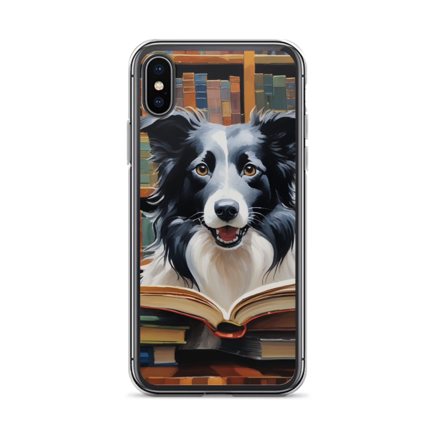 PugMug Custom Border Collie iPhone Case