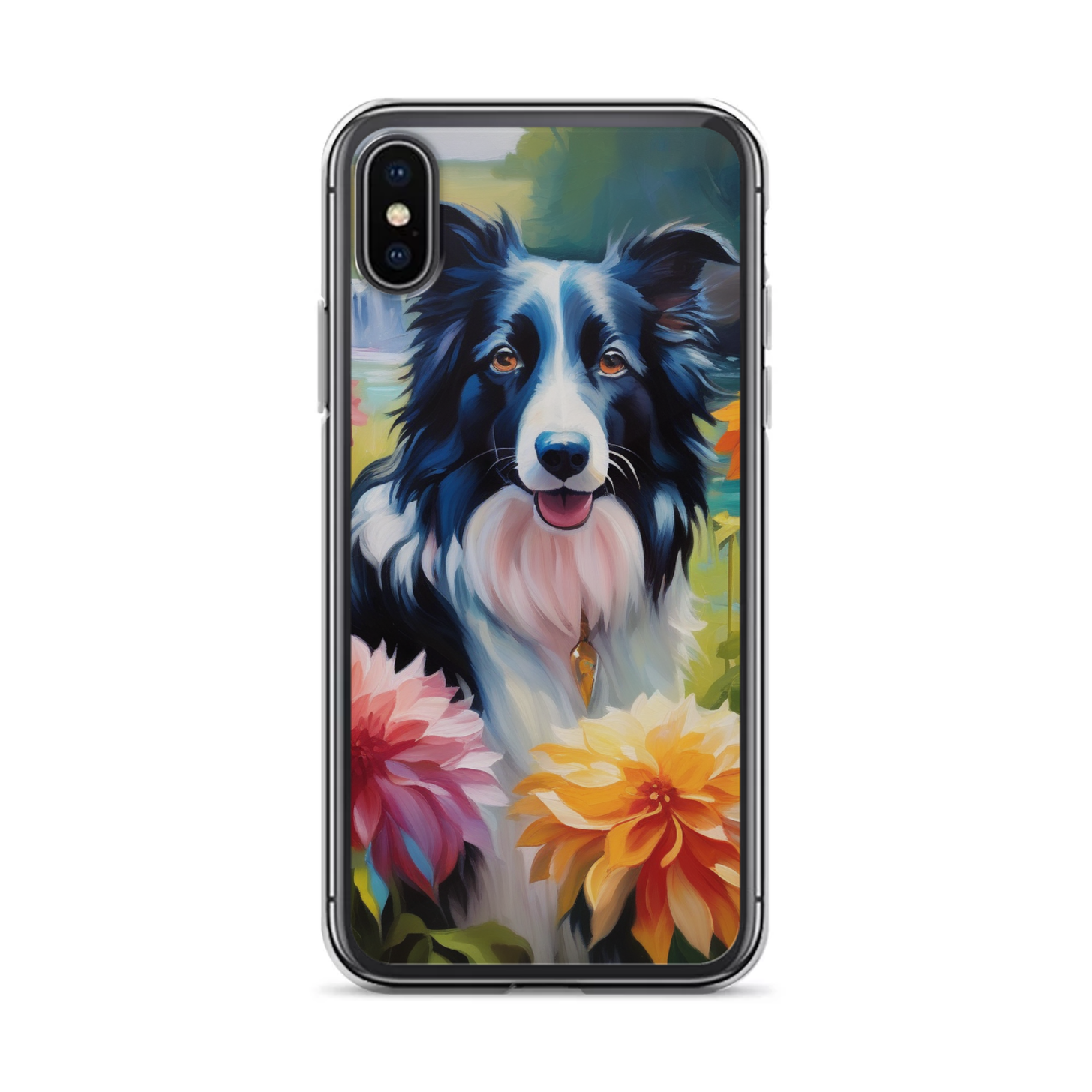 PugMug Custom Border Collie iPhone Case