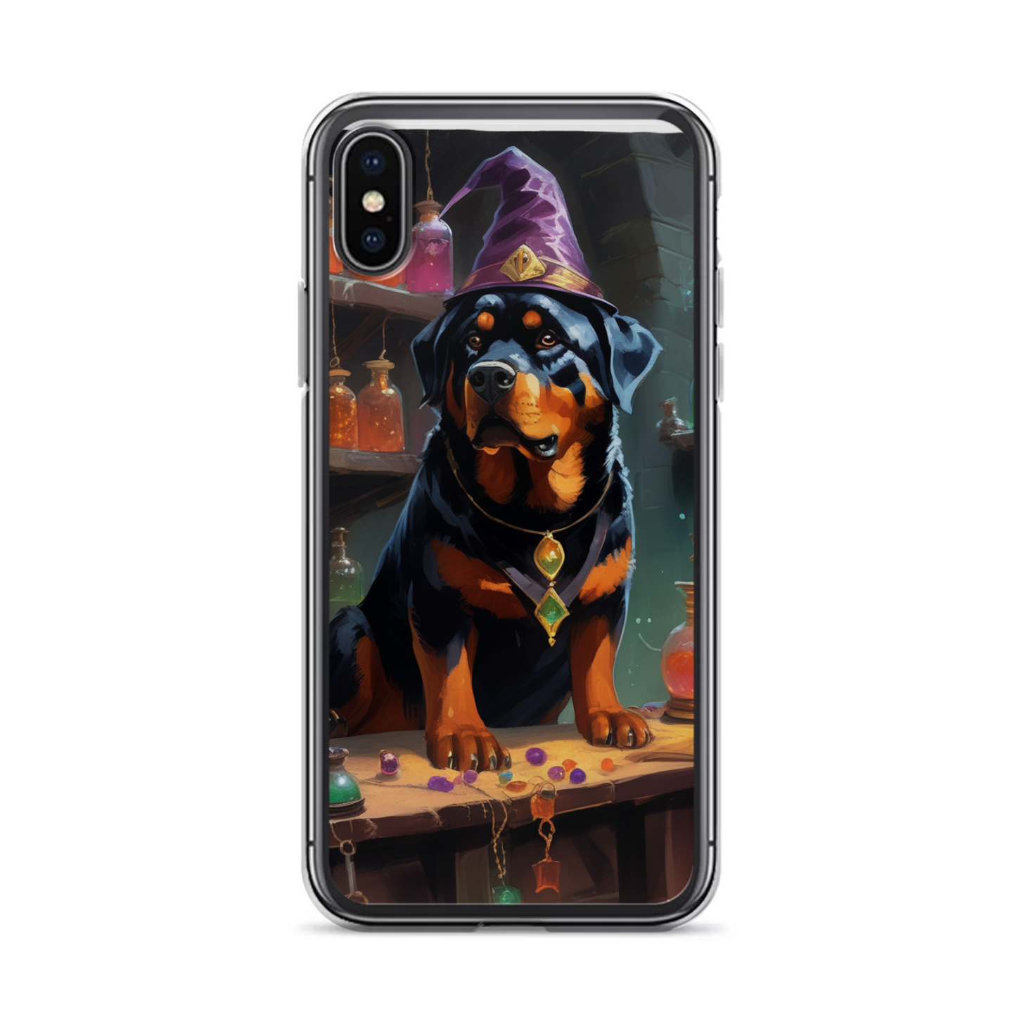 PugMug Custom Rottweiler iPhone Case
