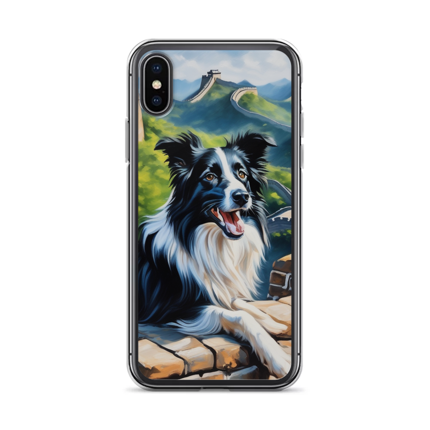 PugMug Custom Border Collie iPhone Case