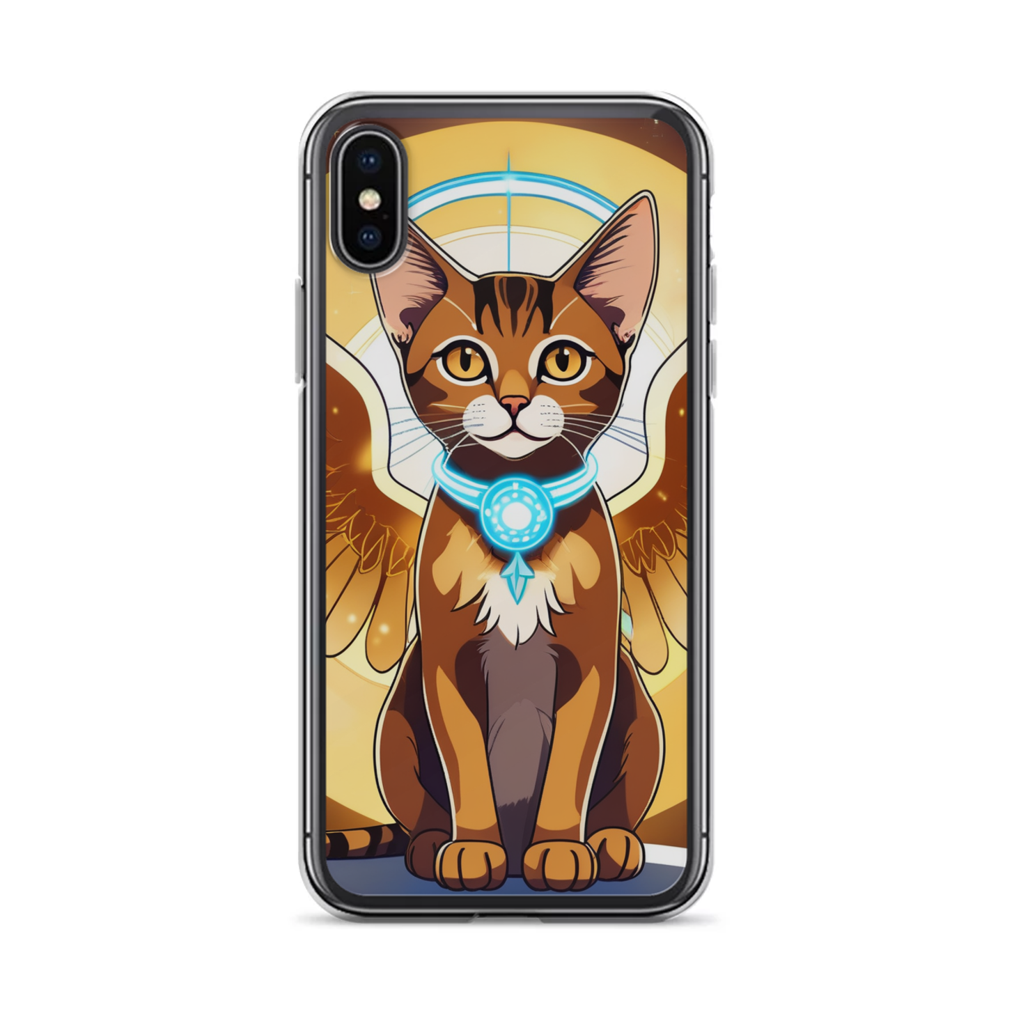PugMug Custom Tabby Abyssinian Cat iPhone Case