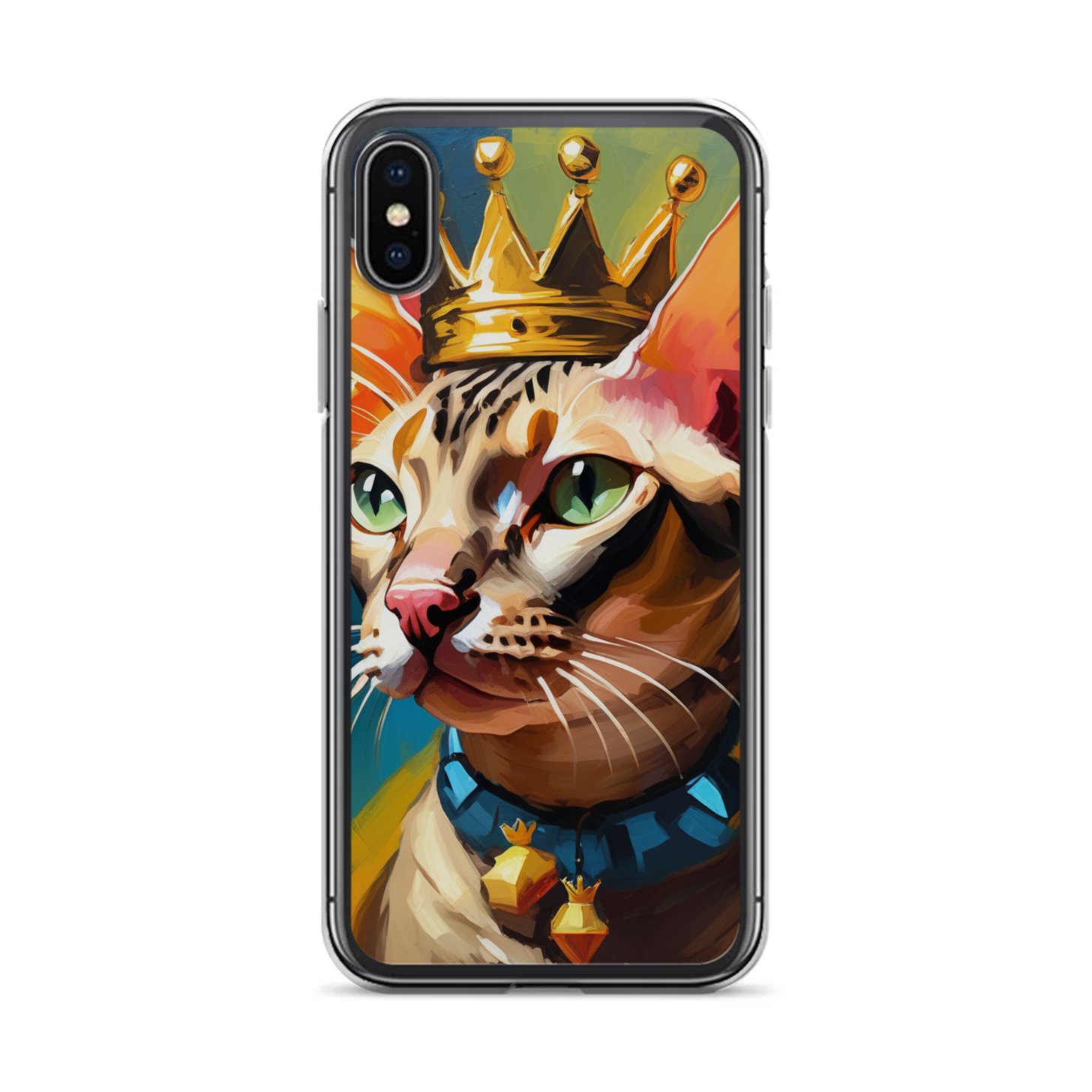 PugMug Custom Tabby Sphynx Cat iPhone Case