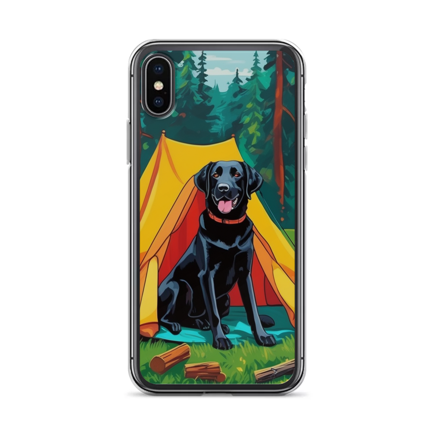 PugMug Custom Black Labrador Retriever iPhone Case