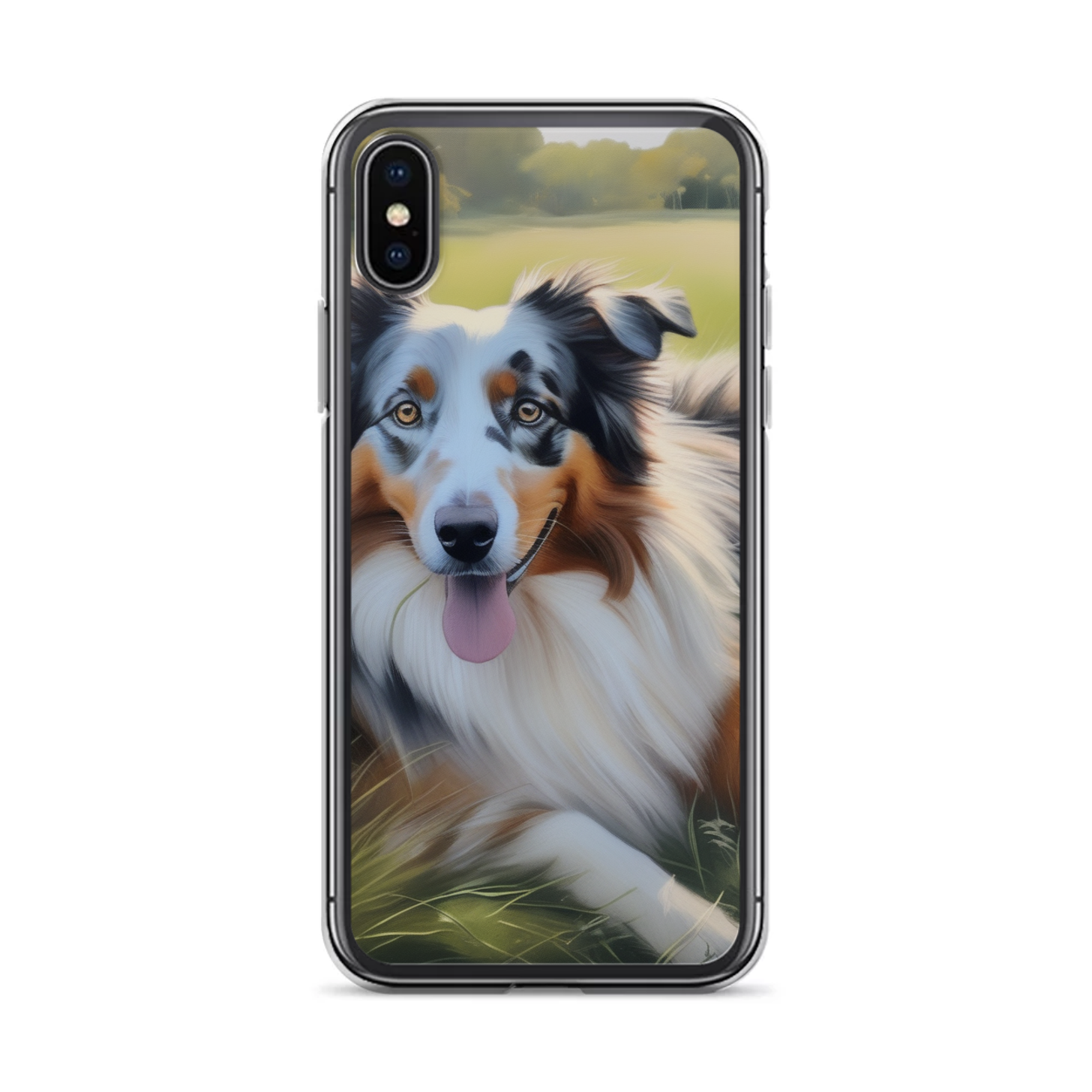 PugMug Custom Australian Shepherd Dog iPhone Case